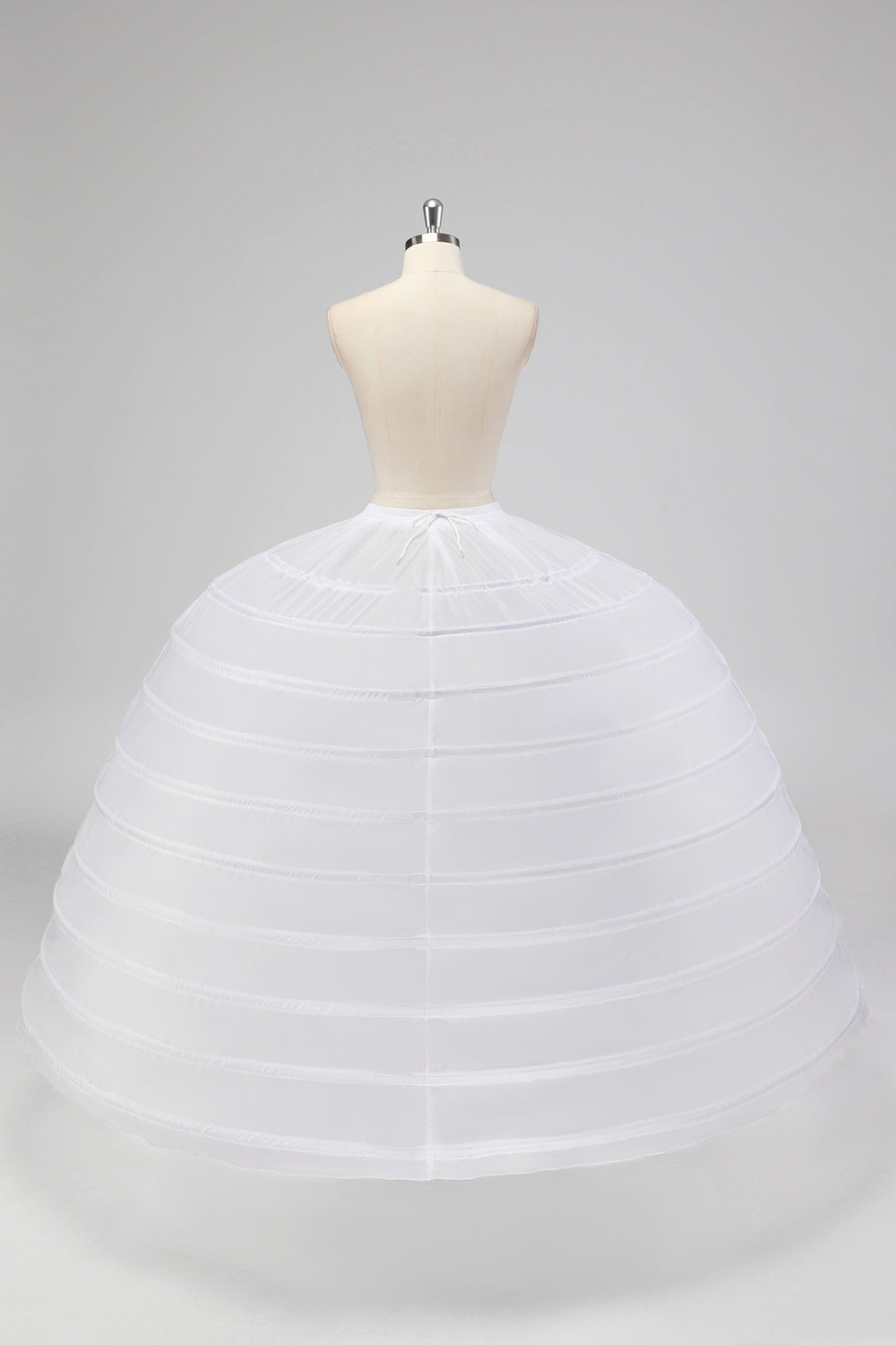 Women's 10 Hoop Floor Length Tulle Ball Gown Petticoat