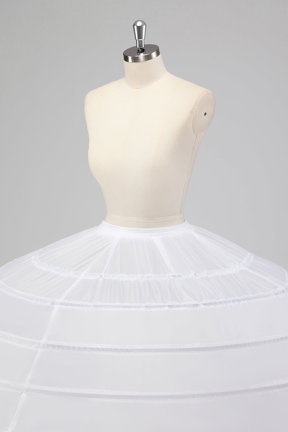 Women's 10 Hoop Floor Length Tulle Ball Gown Petticoat