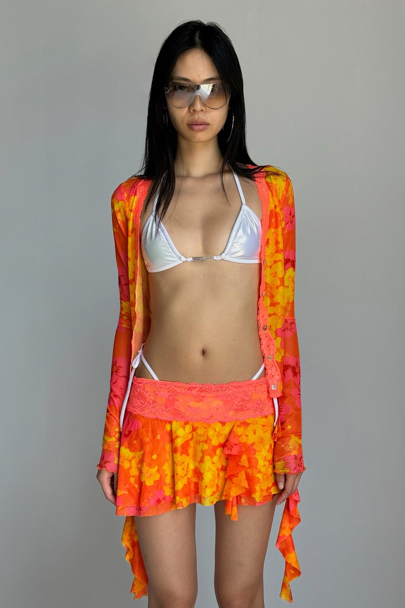 ALOHI BIKINI BOTTOM - WHITE : PEARL