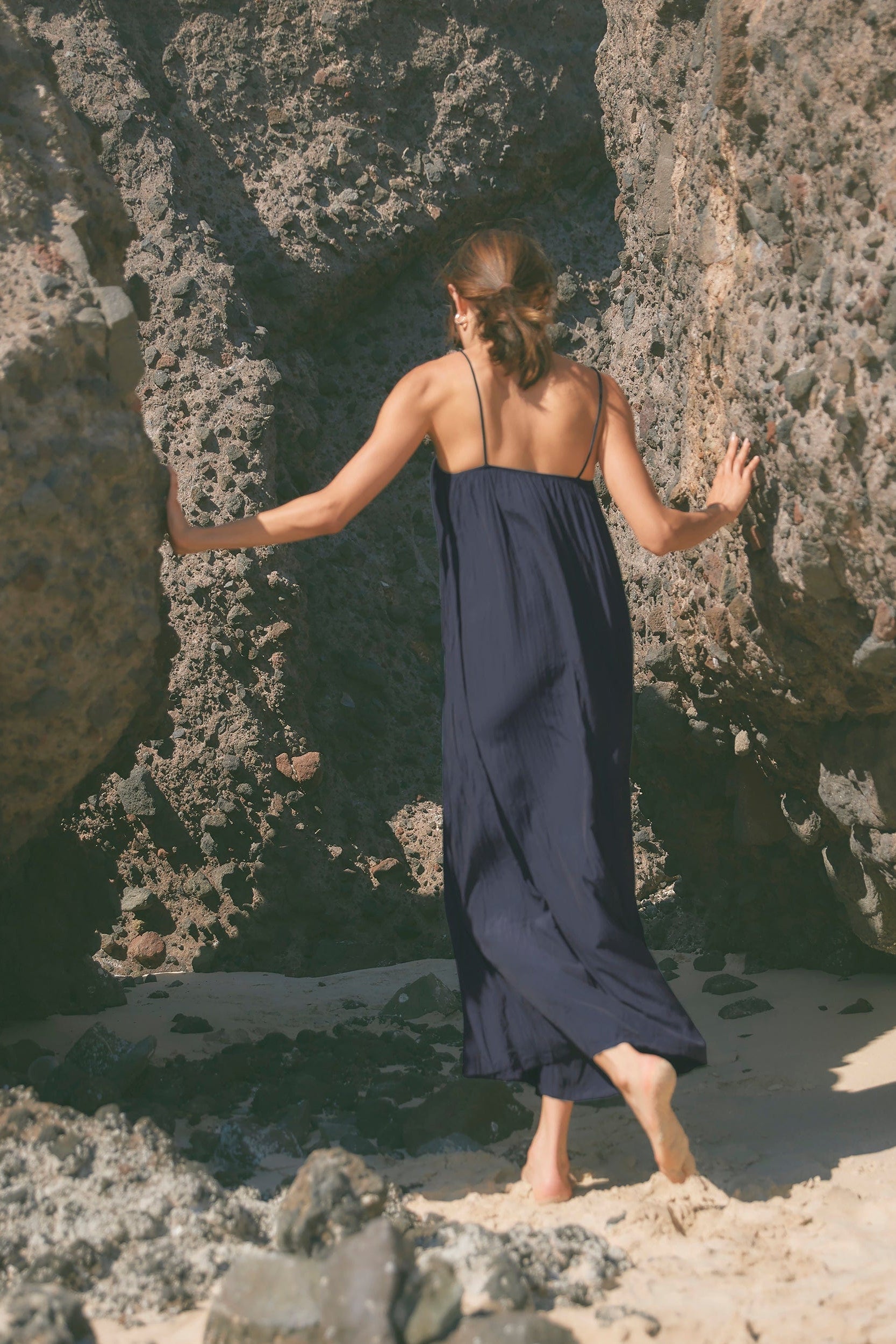 Solange Crinkled Maxi Dress