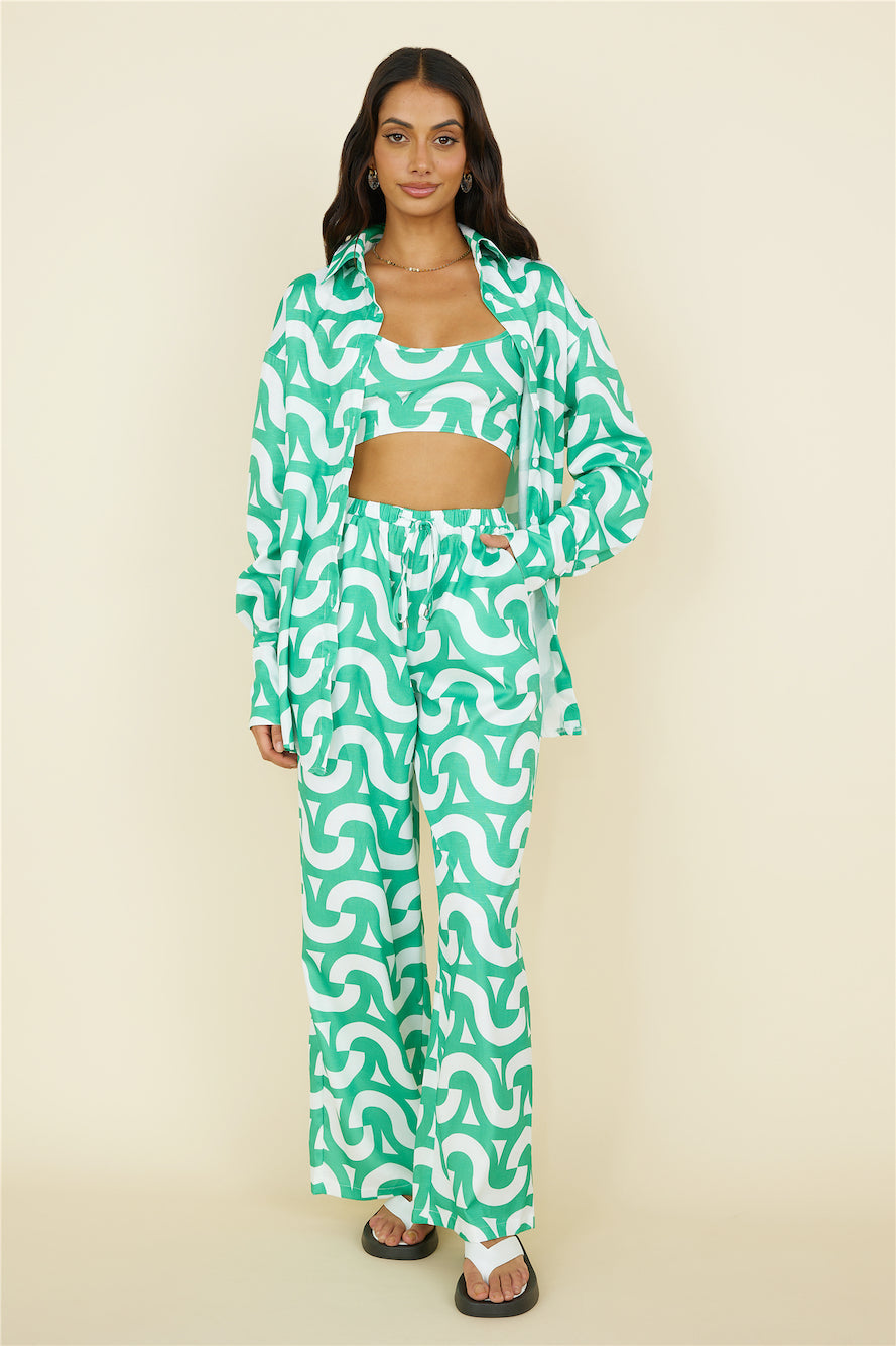 Enchanted Days Shirt Green