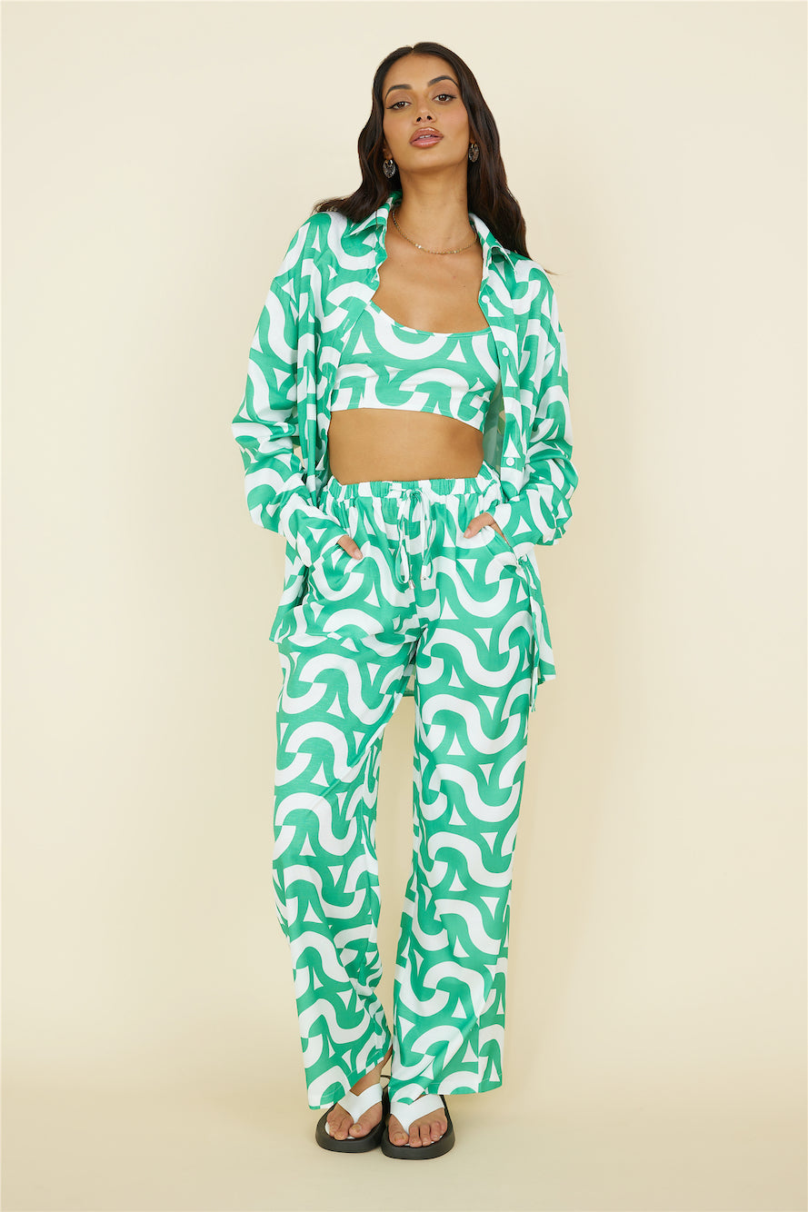Enchanted Days Shirt Green