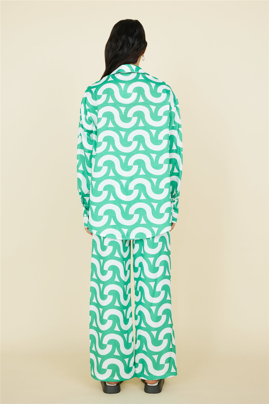 Enchanted Days Shirt Green