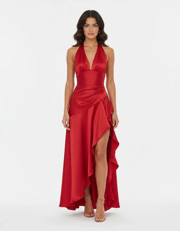 Vittoria — The Satin Halter Gown