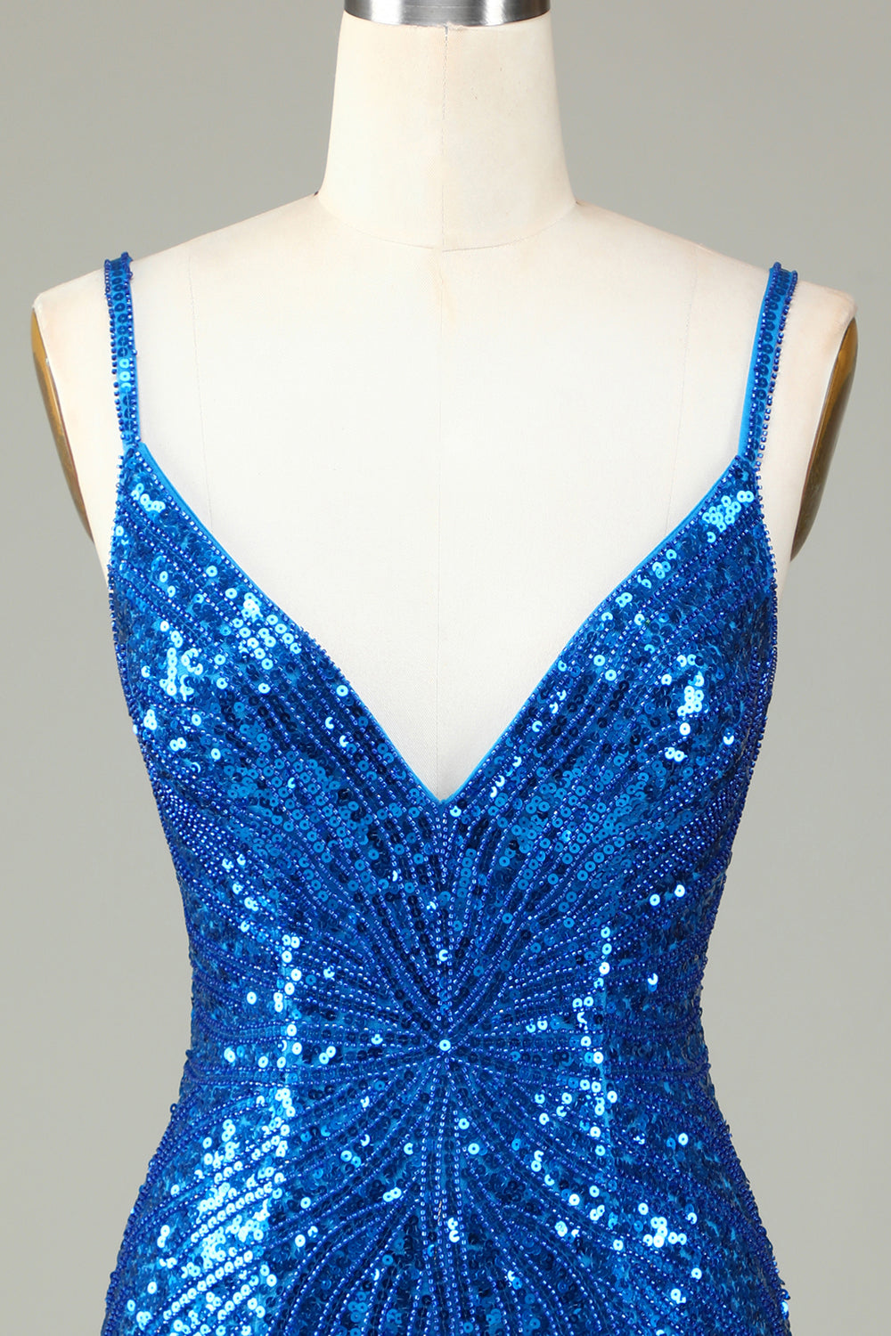 Sparkly Fringed White Spaghetti Straps Tight Short Homecoming Dress with Beadings