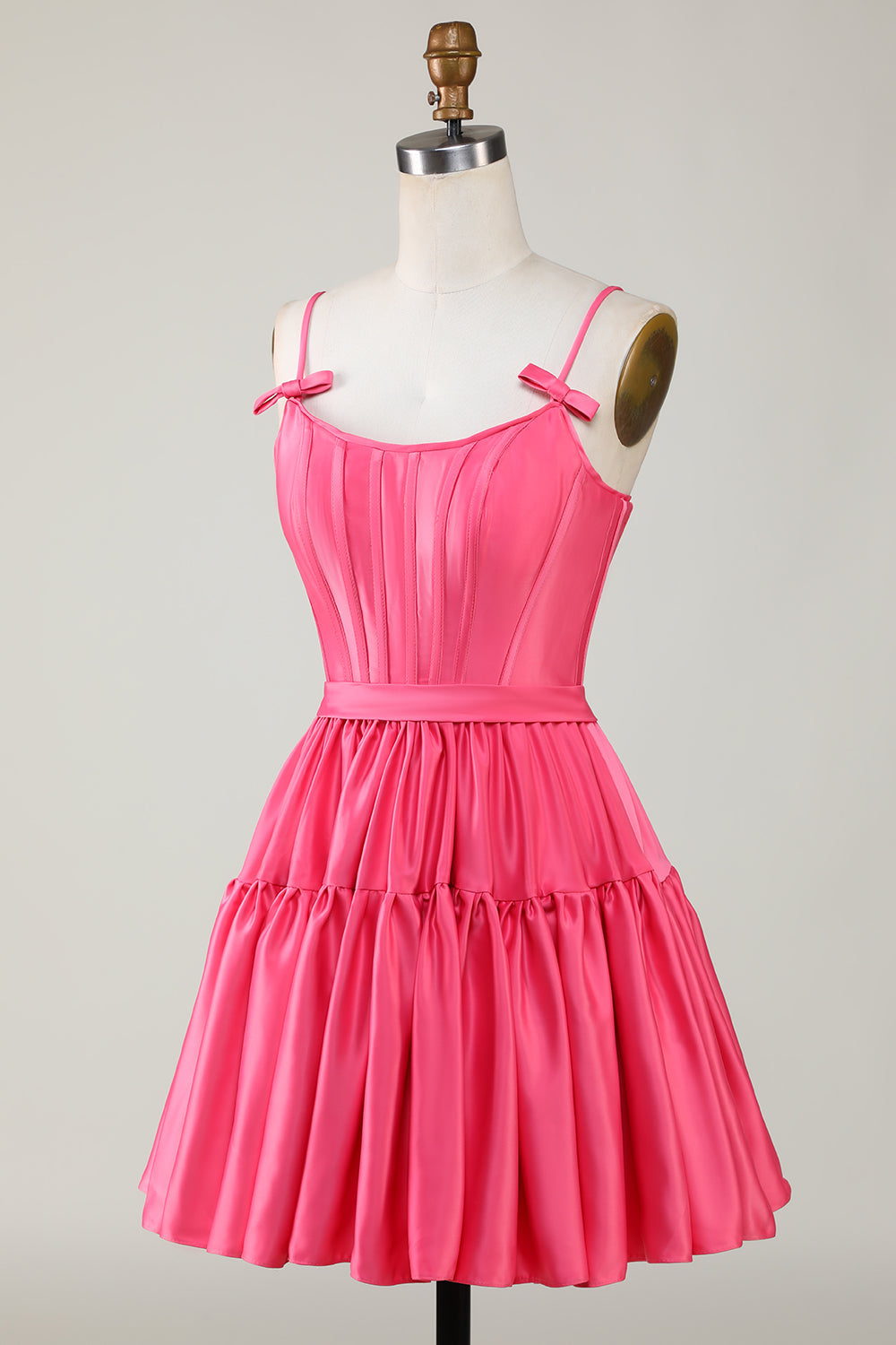 Trendy Black A-Line Spaghetti Straps Short Homecoming Dress