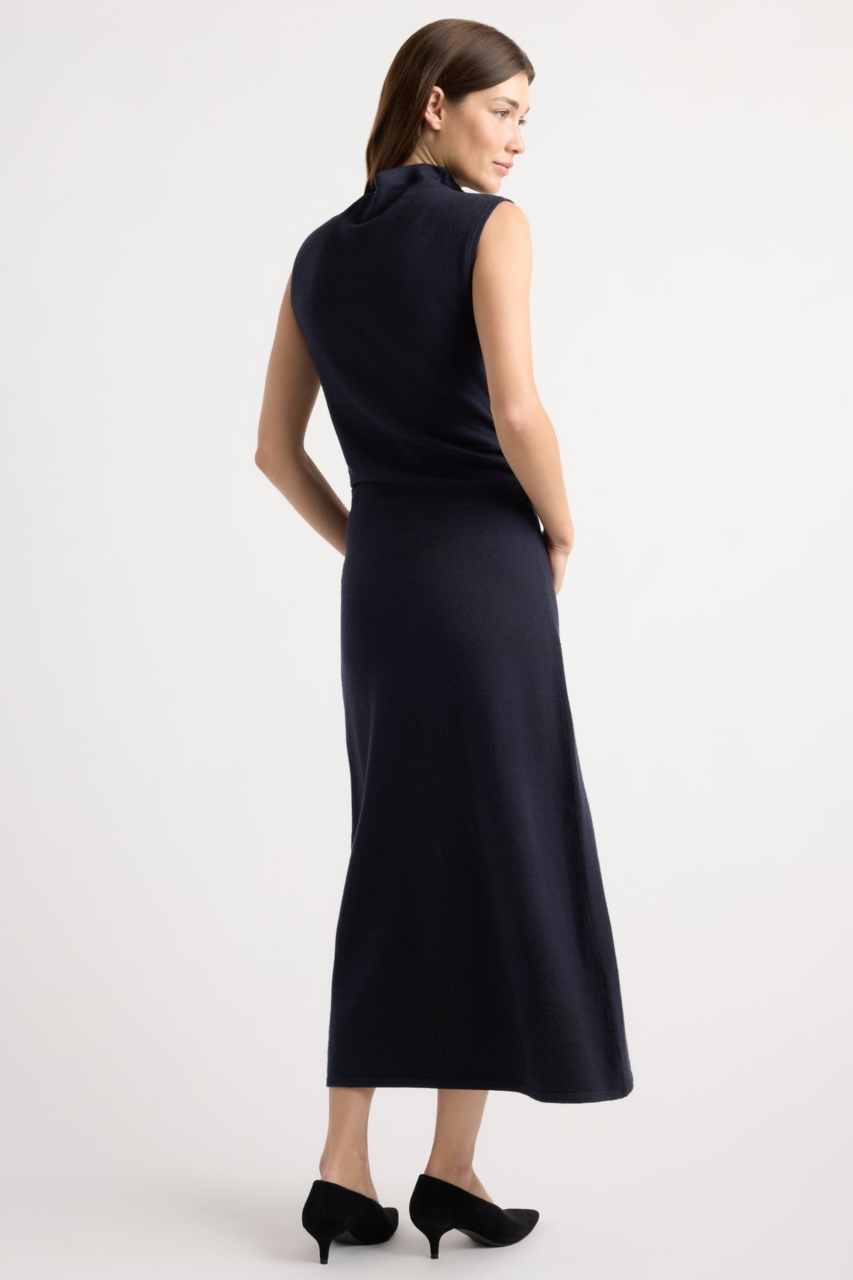 Abel Asymmetric-Neck Dress