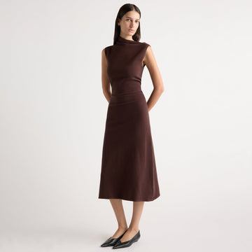 Abel Asymmetric-Neck Dress