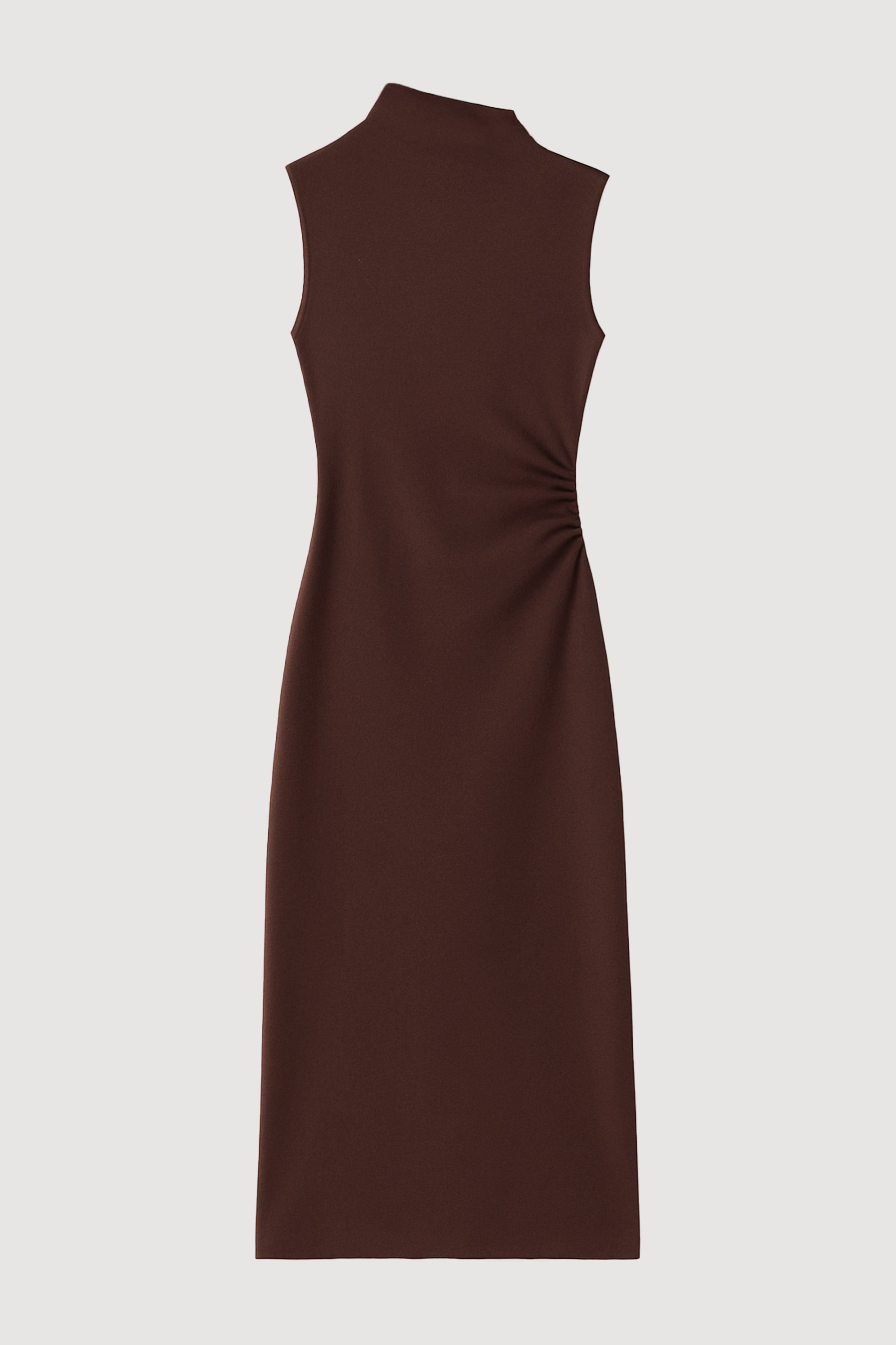 Abel Asymmetric-Neck Dress