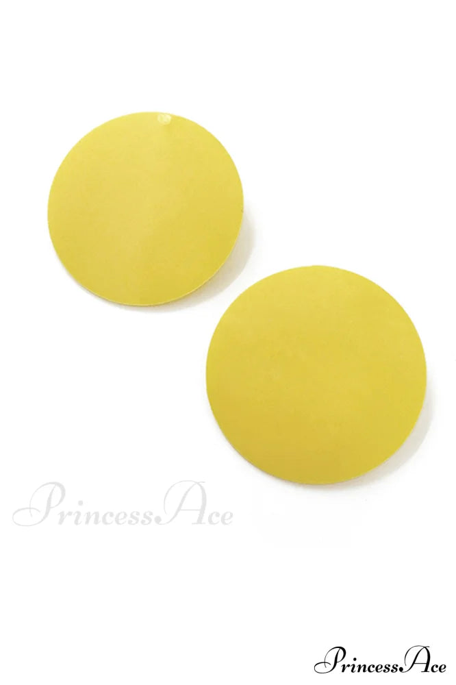 Acrylic Elegant Ring Earrings