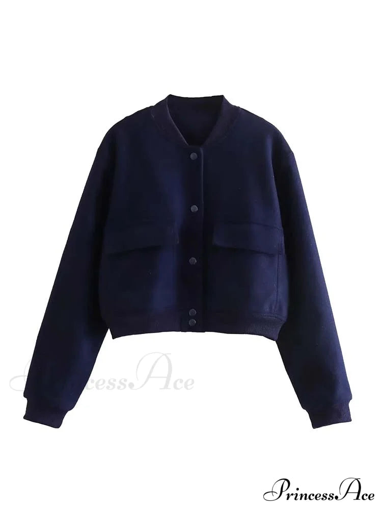 ADANNA Elegant BOMBER JACKET