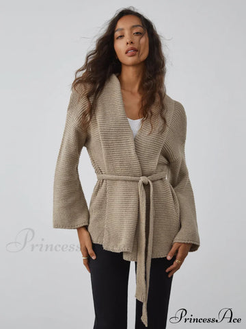 All I Graceful Wanted Tie Cardigan