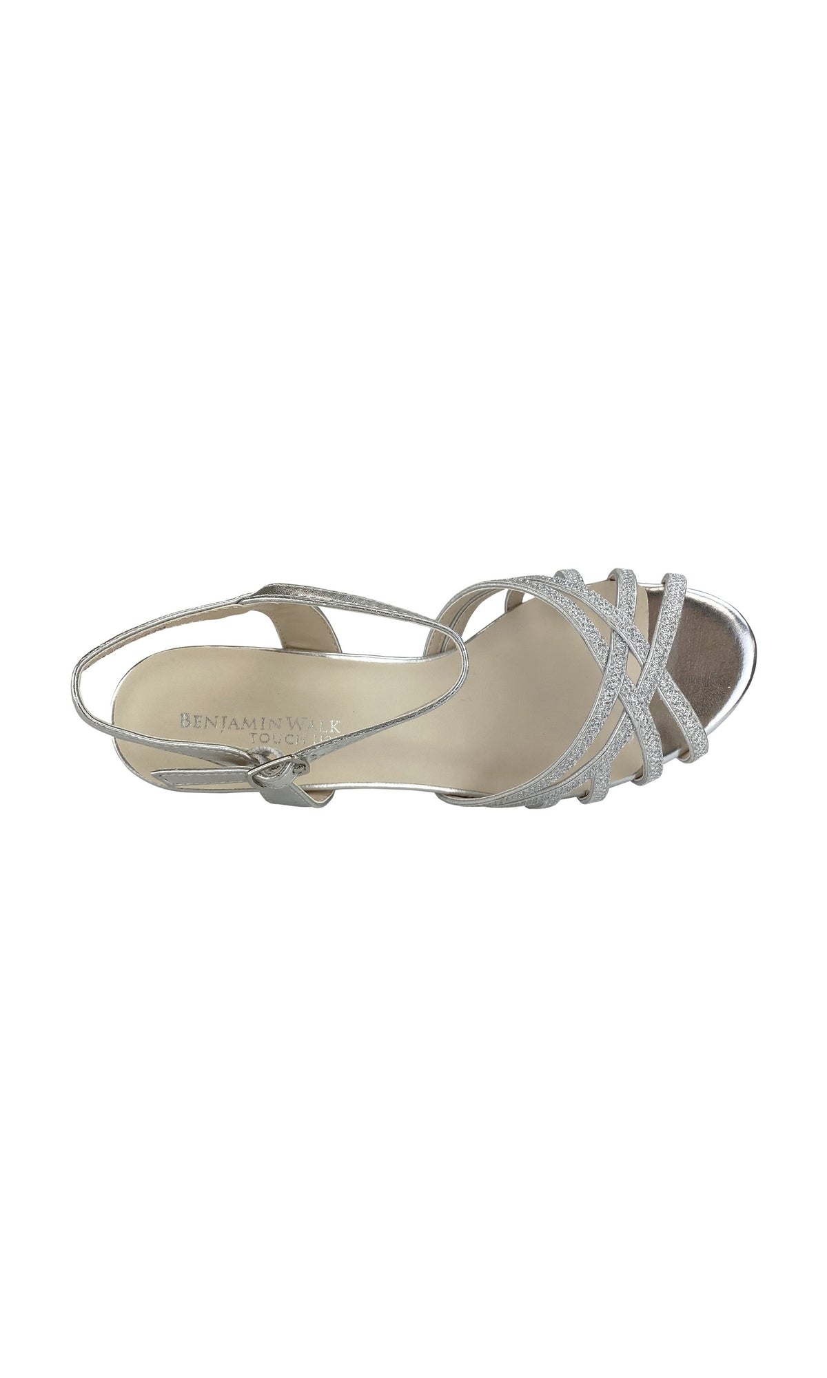 Amara Silver Stiletto Prom Shoes: Touch Ups 4483