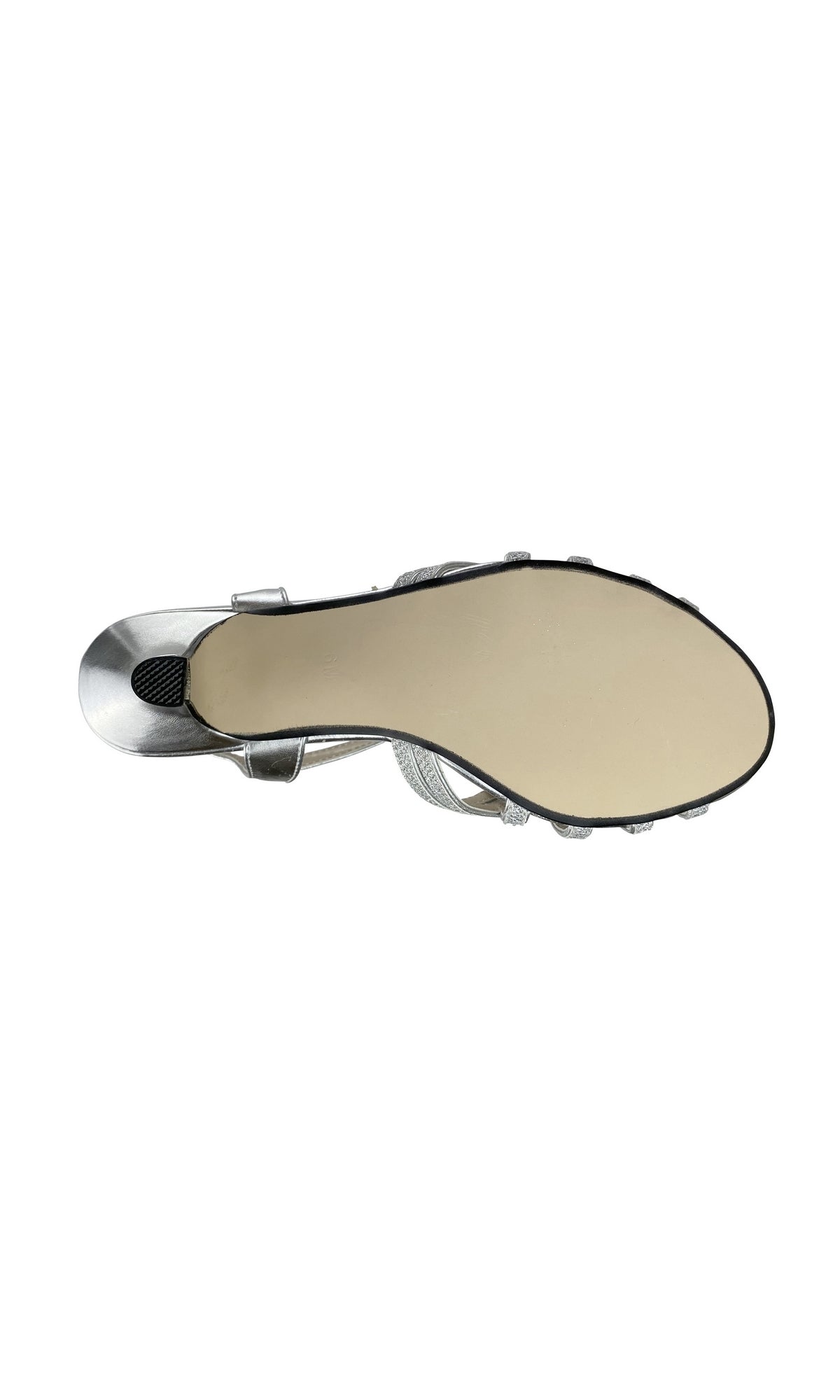 Amara Silver Stiletto Prom Shoes: Touch Ups 4483