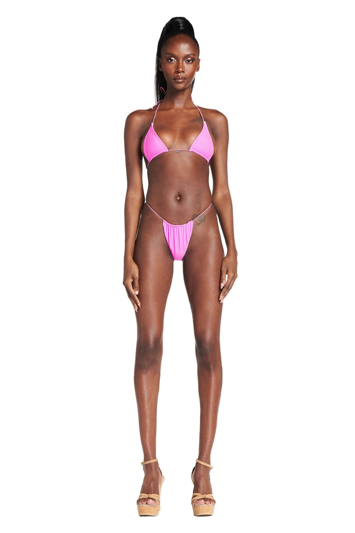 BAMBI BIKINI TOP - PINK