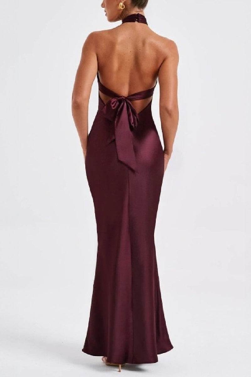Mermaid Maxi Stretch Formal Evening Dresses 799345436042