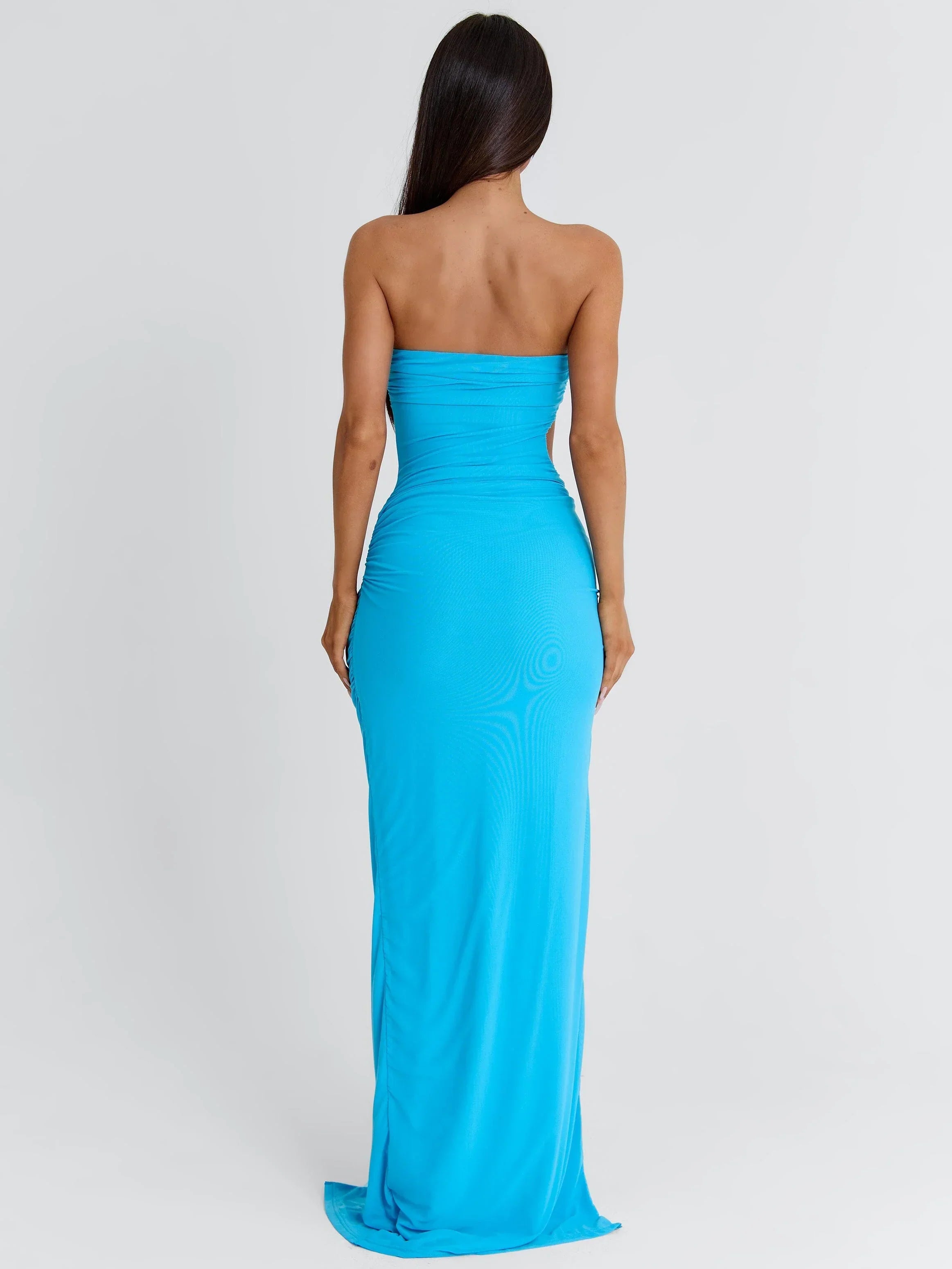 ALANNA MAXI DRESS BLUE