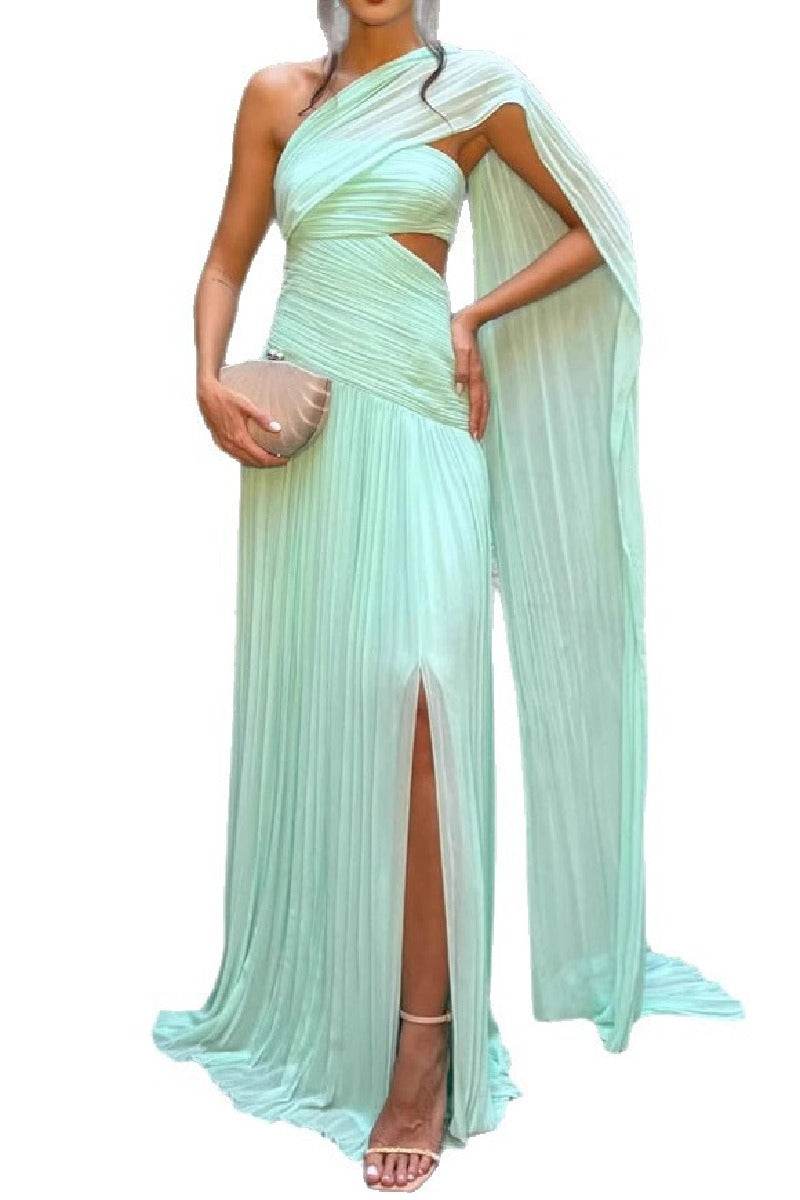 Sheath-Column Maxi Chiffon Formal Evening Dresses 930801984346