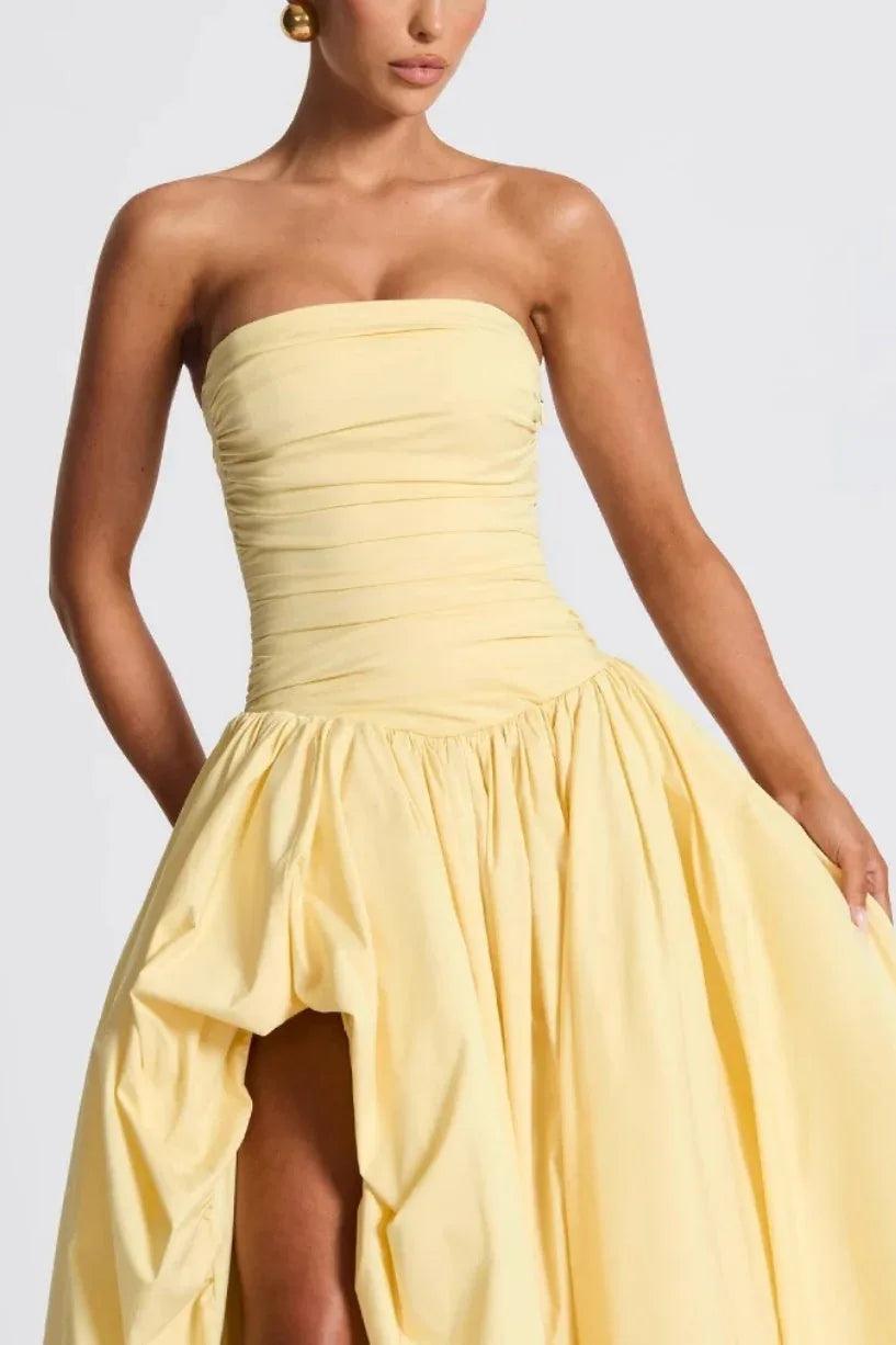 Asymmetry High-Low Formal Evening Dresses 908564007759