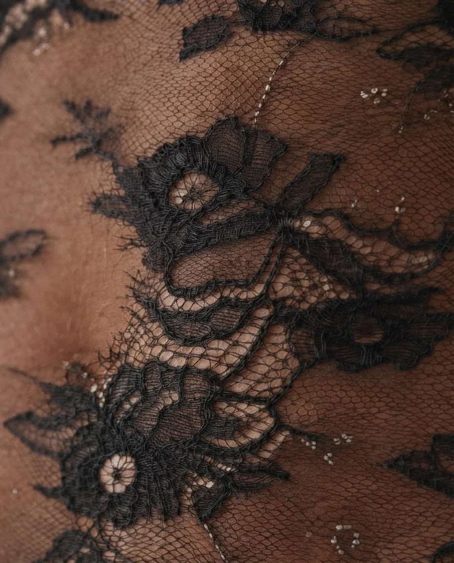 Carmen ¡ª The Sheer Lace Maxi Dress