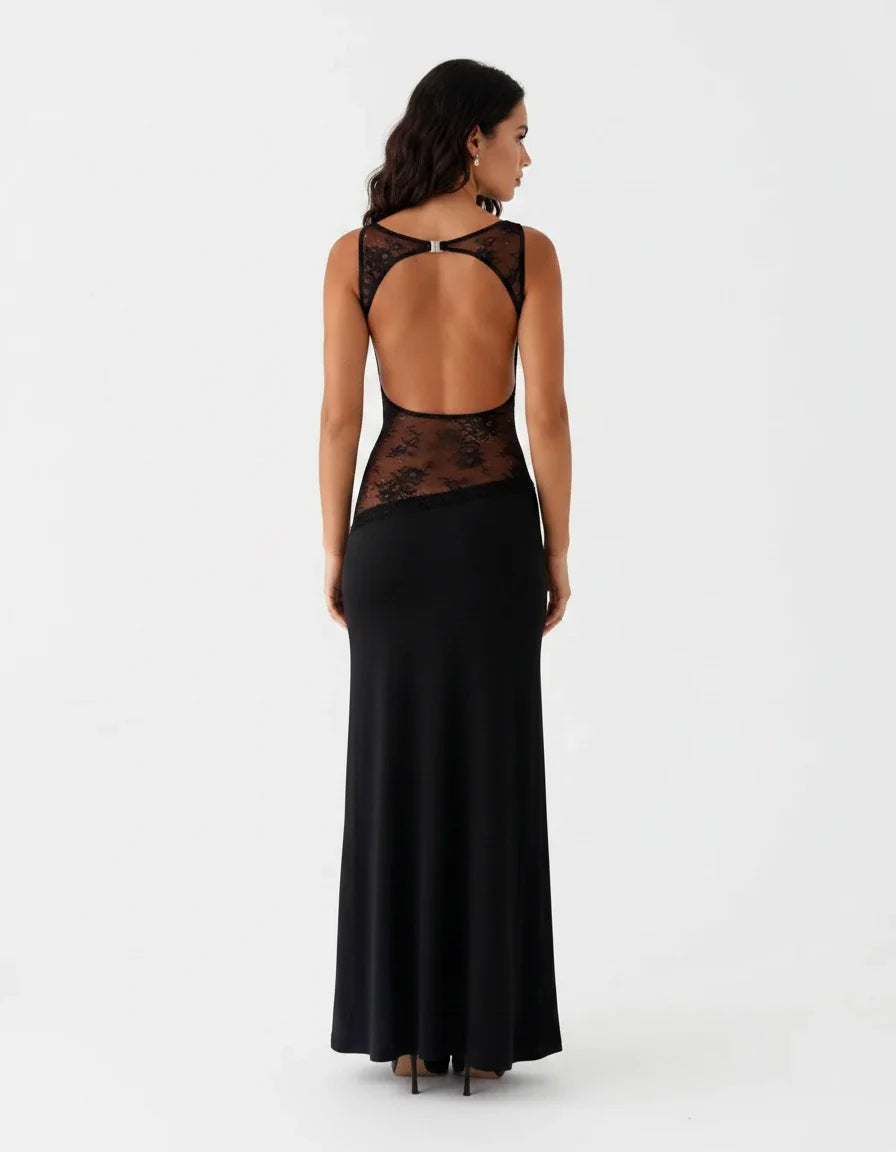 Carmen ¡ª The Sheer Lace Maxi Dress