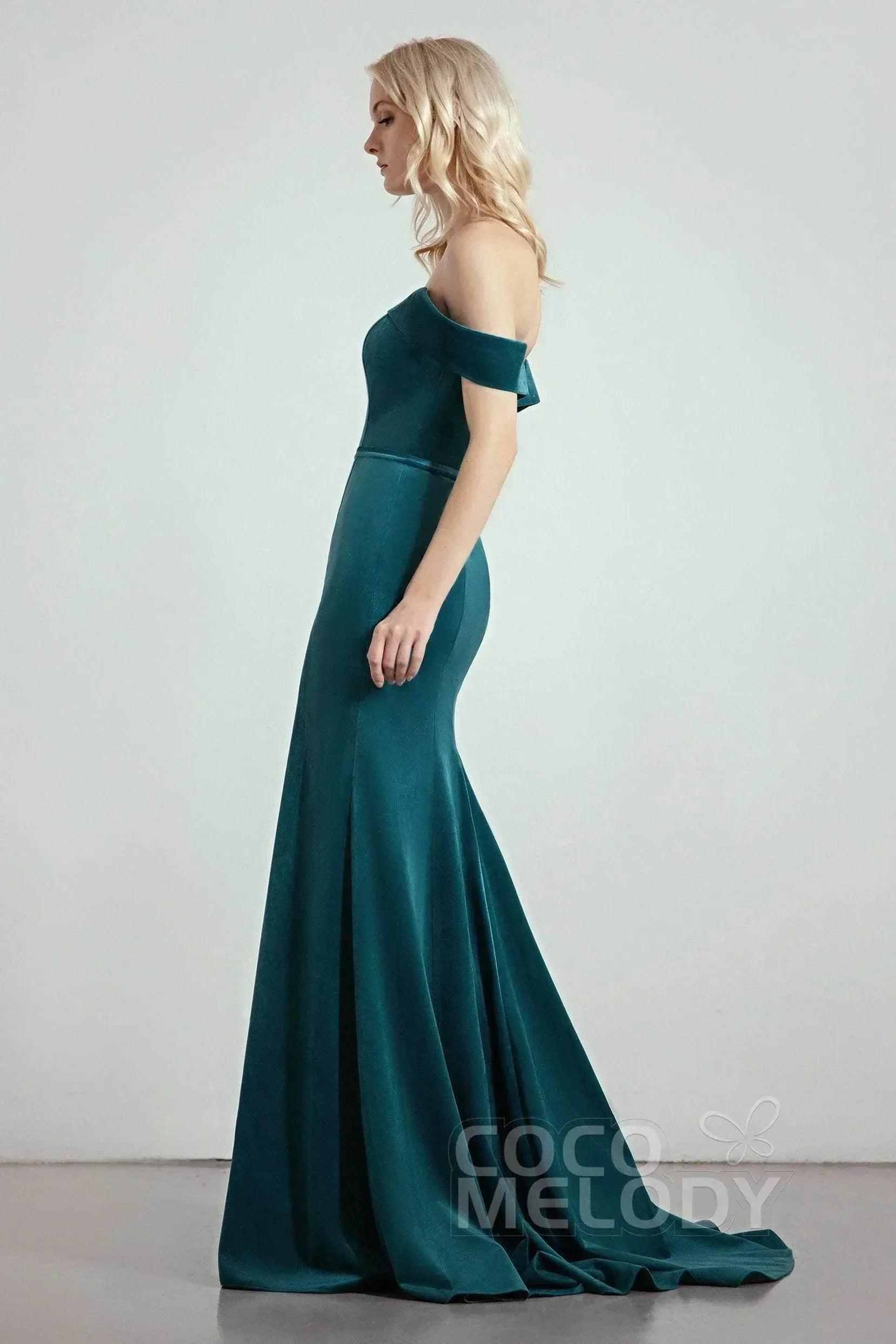 Trumpet-Mermaid Sweep-Brush Train Dresses CB0271CS