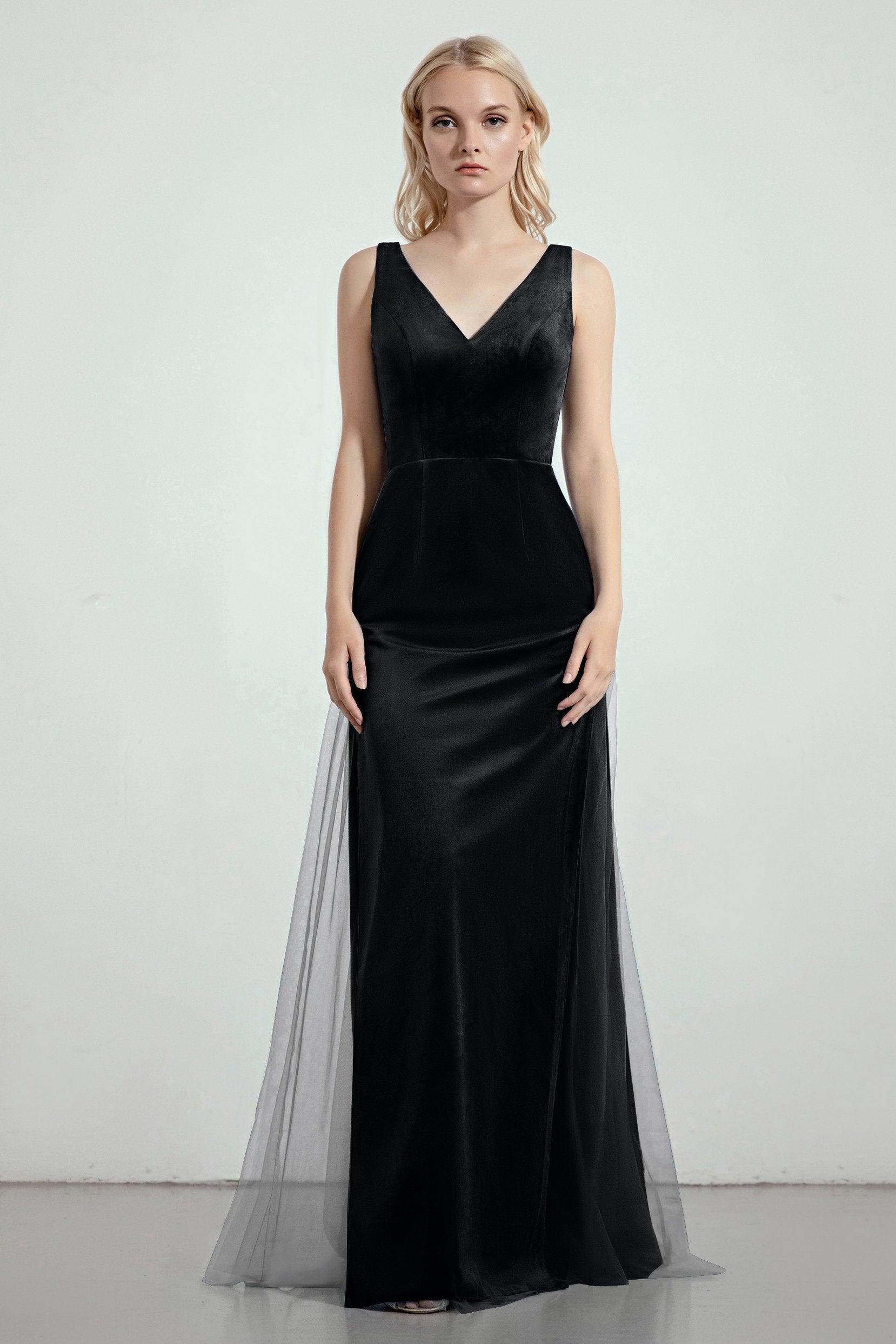 Sheath-Column Floor Length Bridesmaid Dress Formal Dresses CB0275