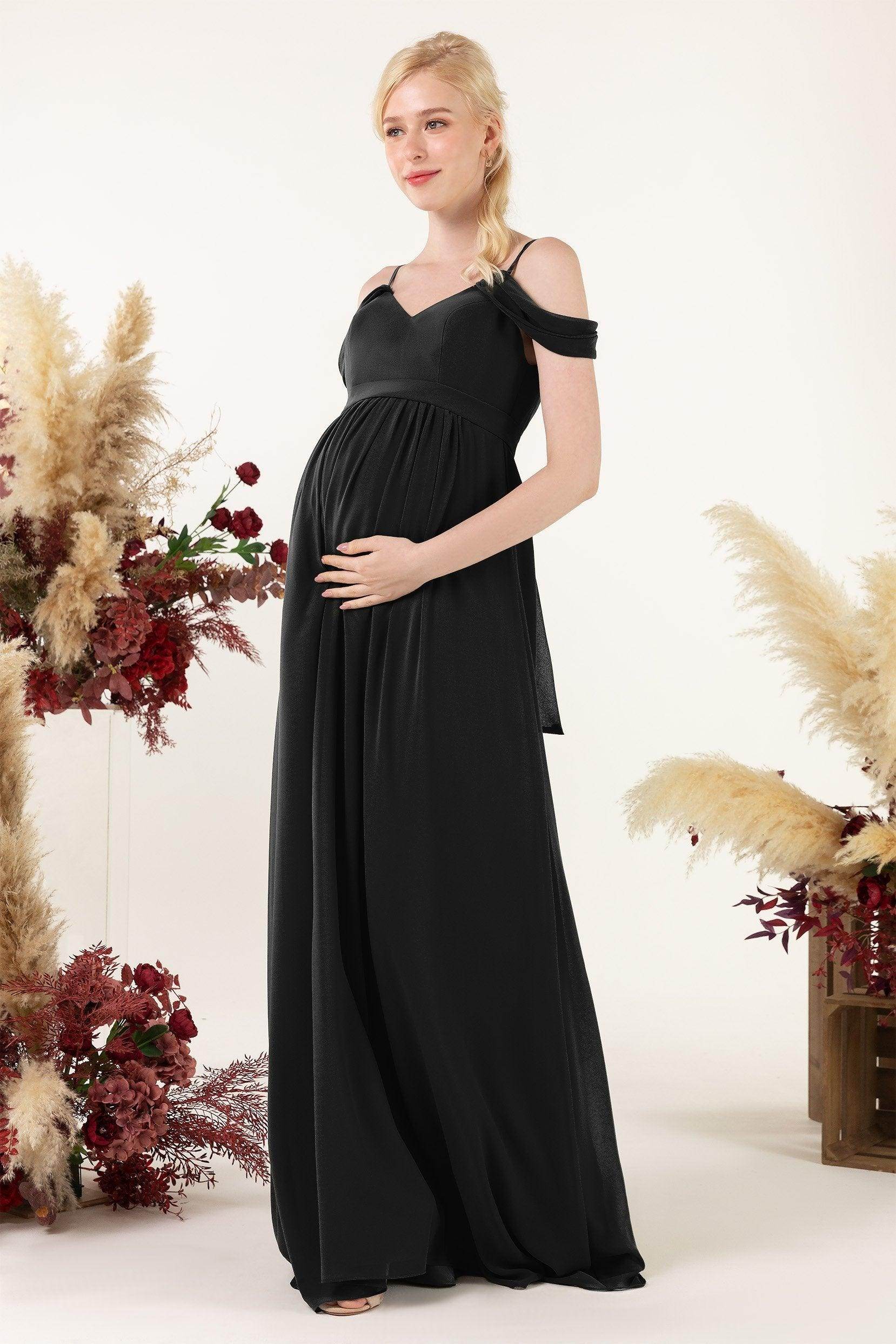A-Line Floor Length Chiffon Bridesmaid Dress CB0476M