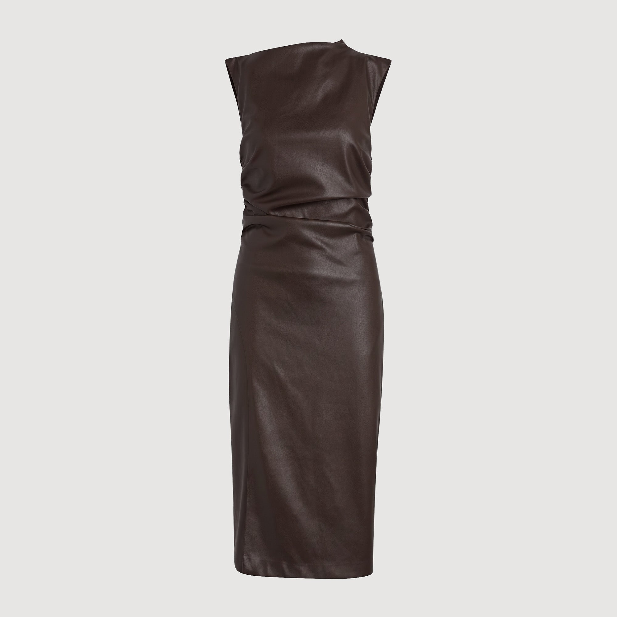 Channing Vegan Leather Dress (Petite)