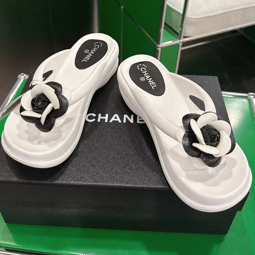 Chanel 2026 Slip-On Sandals Lambskin 837289