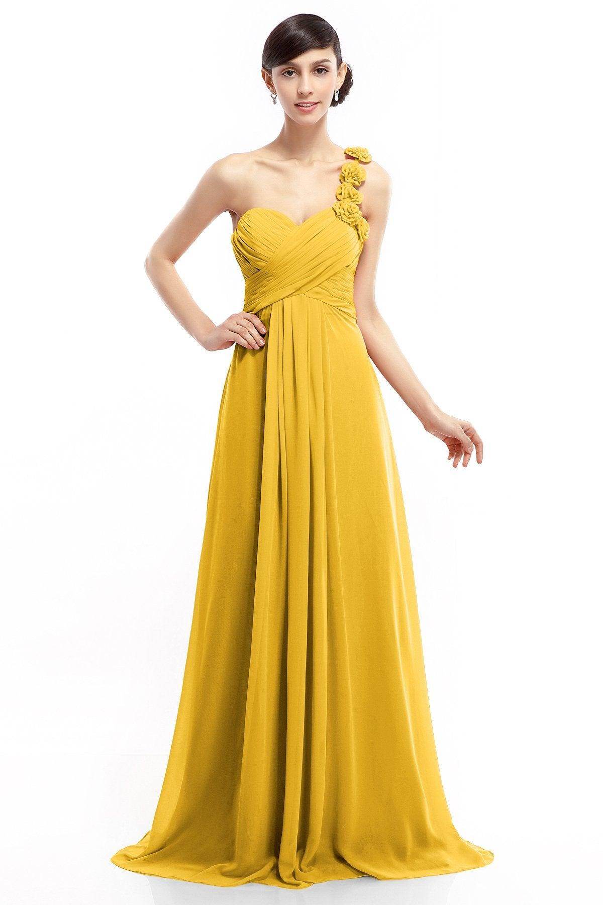 Sheath-Column Floor Length Chiffon Dresses COLT14017