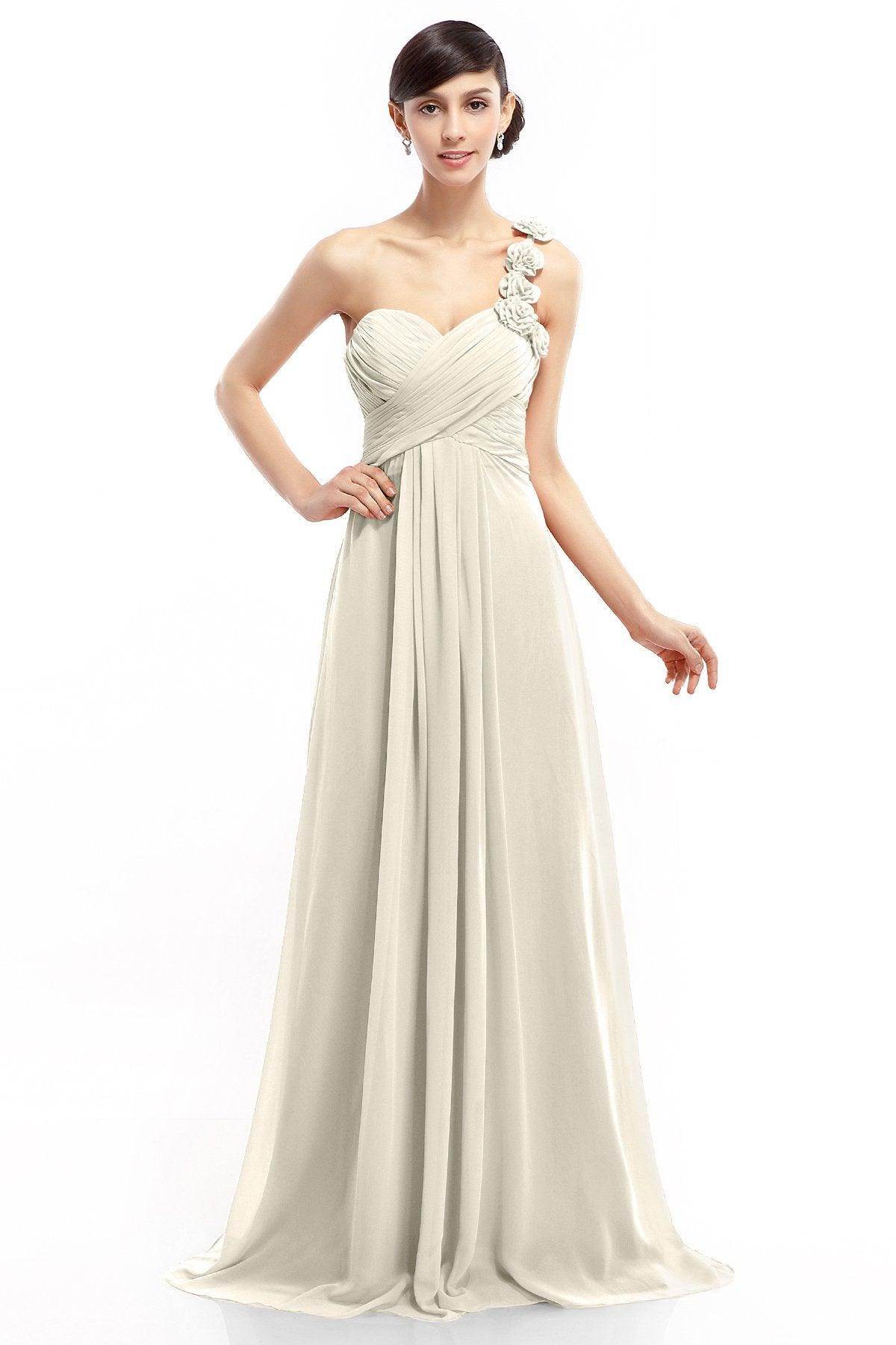 Sheath-Column Floor Length Chiffon Dresses COLT14017
