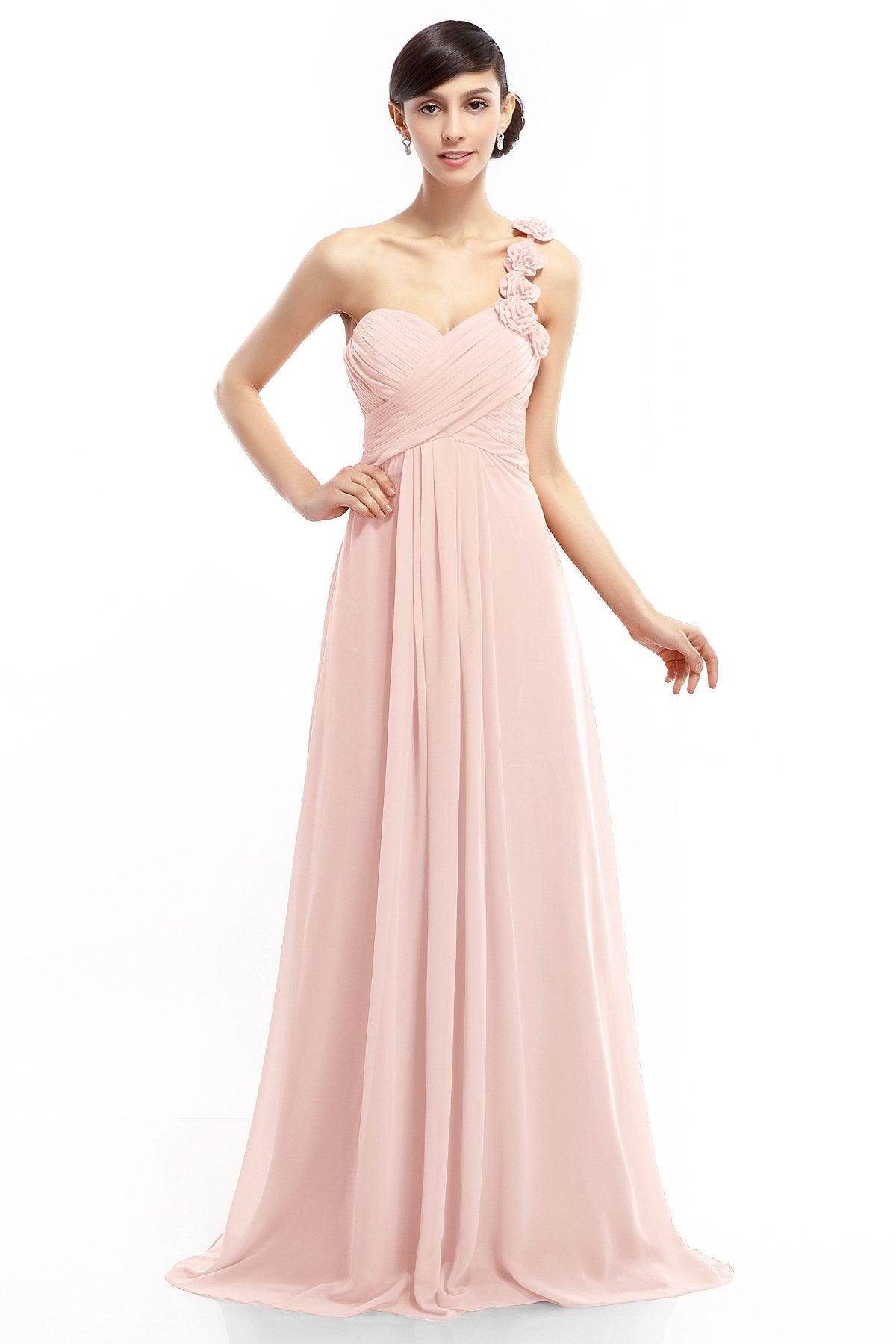 Sheath-Column Floor Length Chiffon Dresses COLT14017