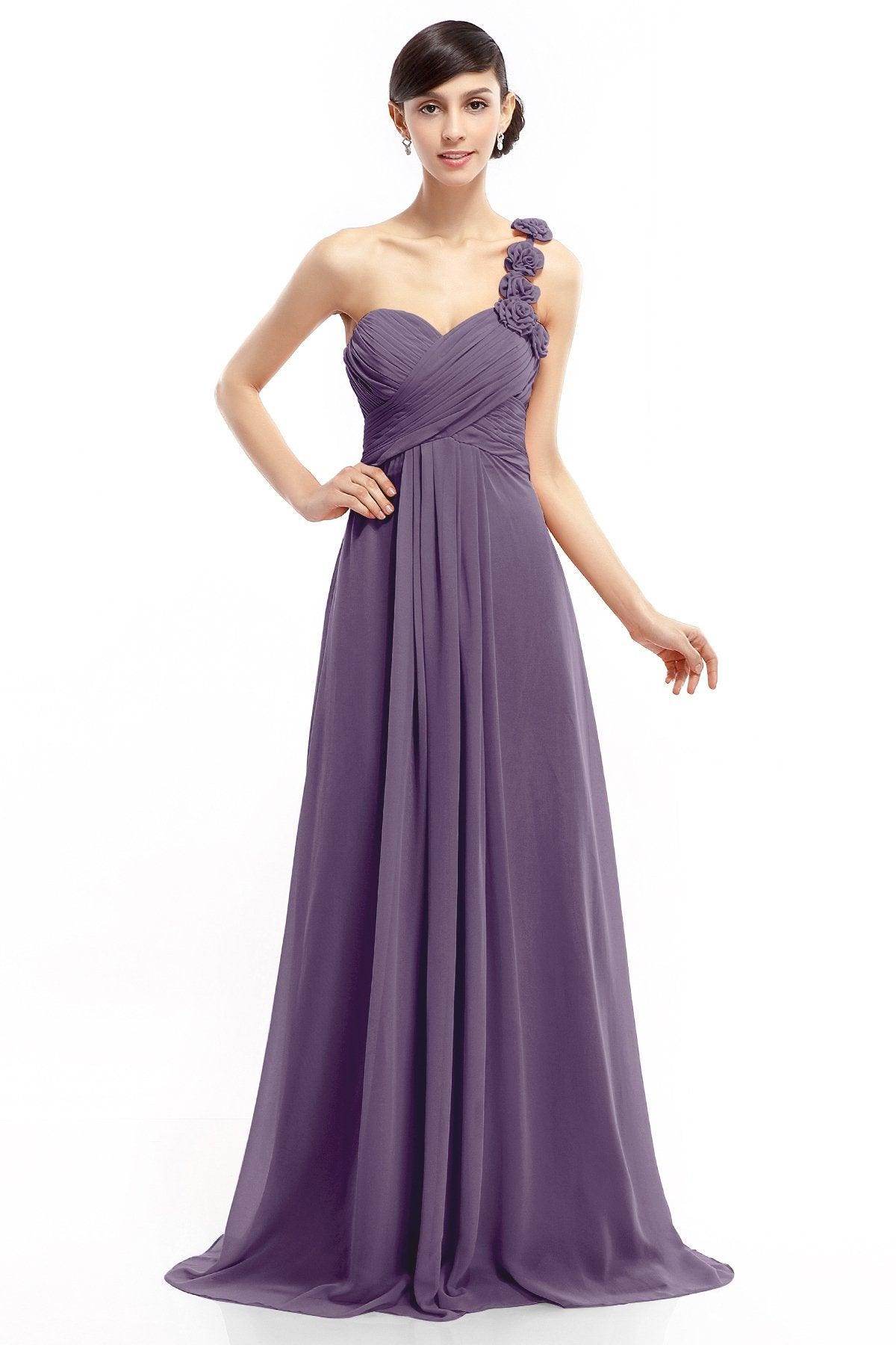 Sheath-Column Floor Length Chiffon Dresses COLT14017