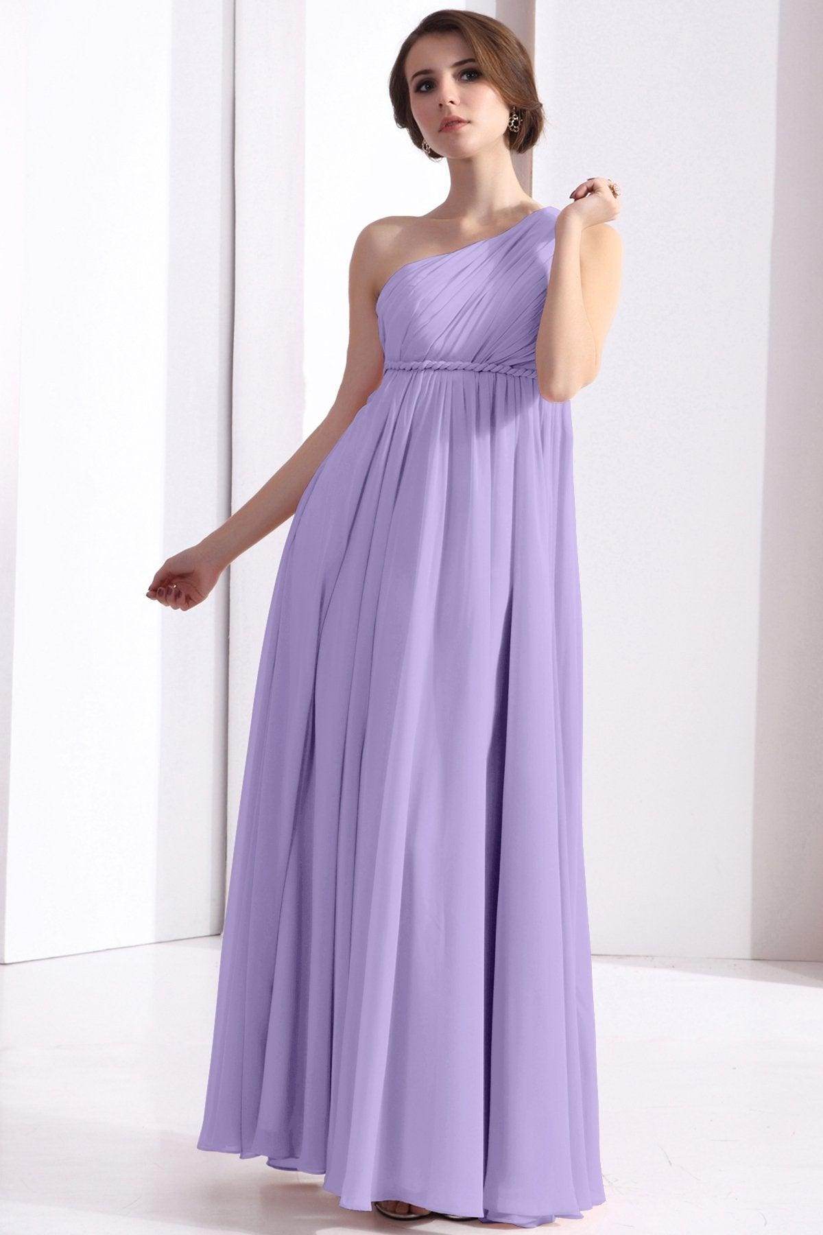 Sheath Floor Length Chiffon Bridesmaid Dress COSF1300D