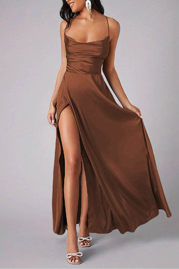A-line Maxi Stretch Formal Evening Dresses 865729646697