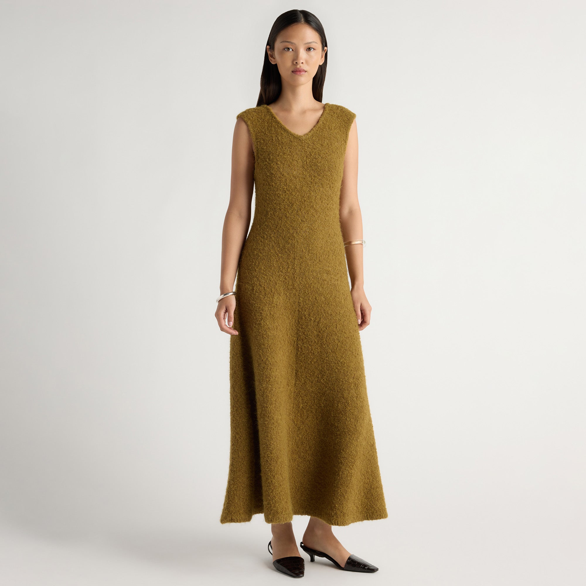 Delilah A-Line Sweater Dress