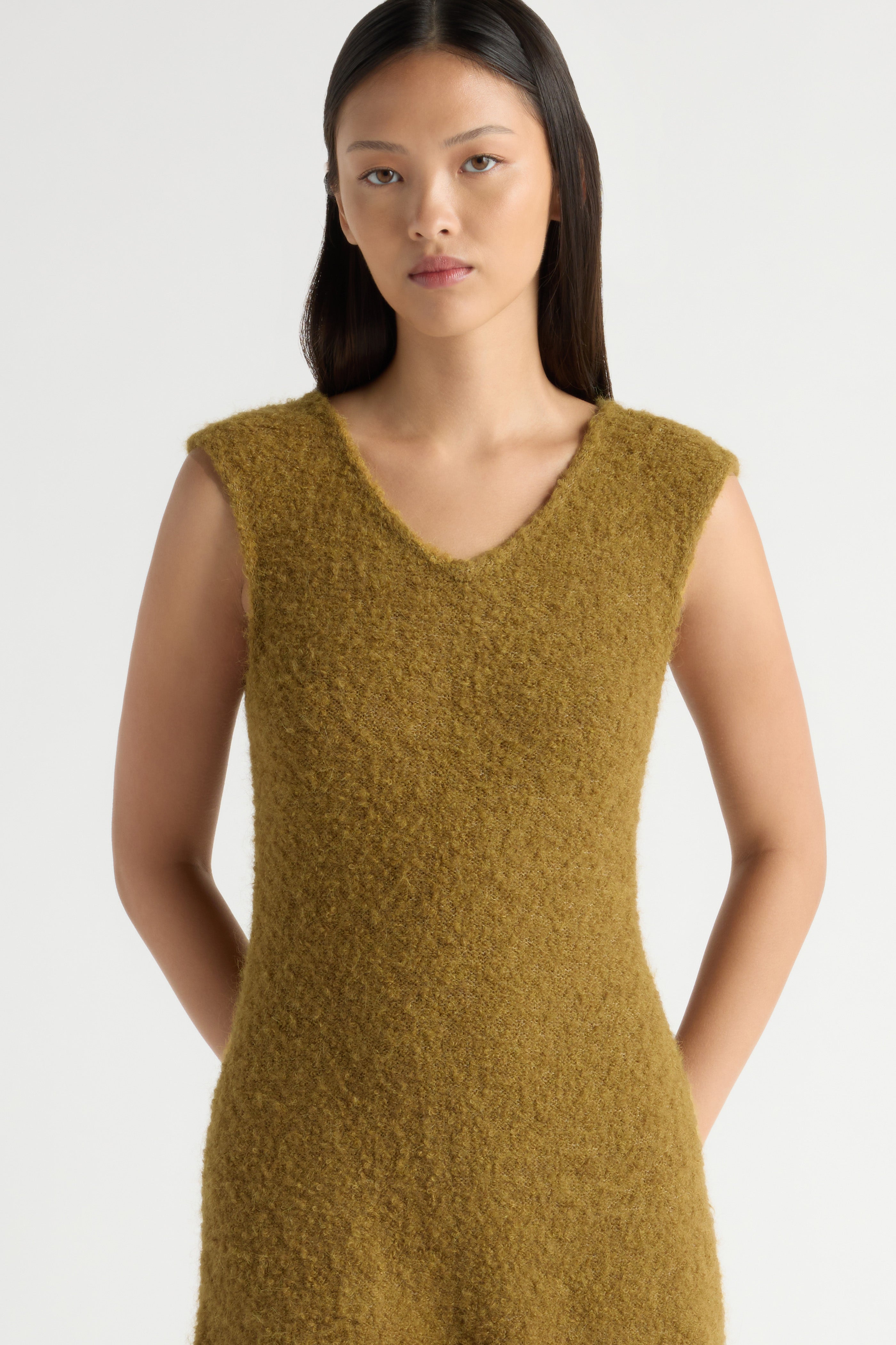 Delilah A-Line Sweater Dress
