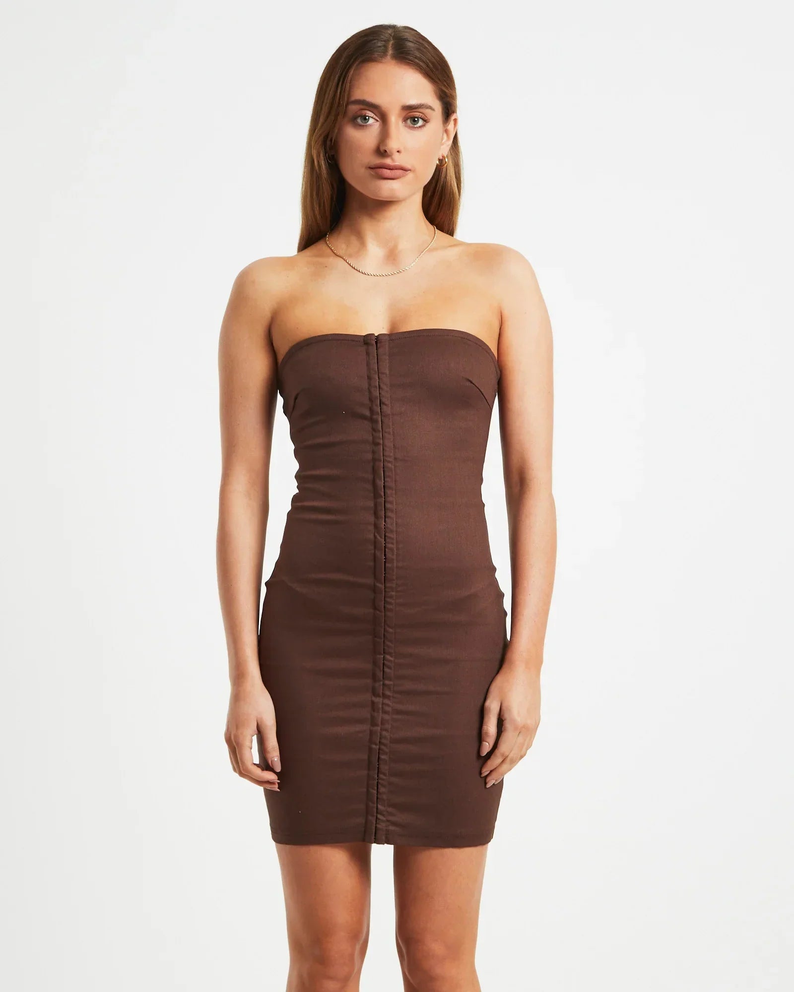 Ada Mini Dress Mocha