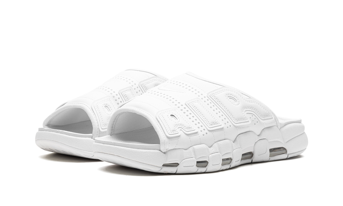 Nike More Uptempo Slide Triple White FD9884 101