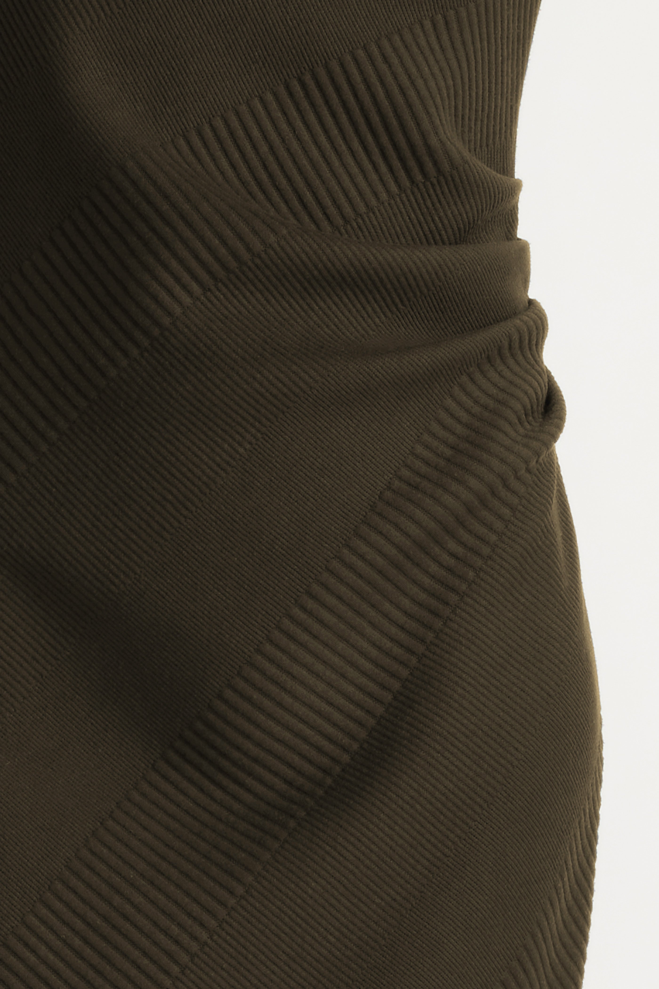 Evie Ribbed-Knit Jersey Dress