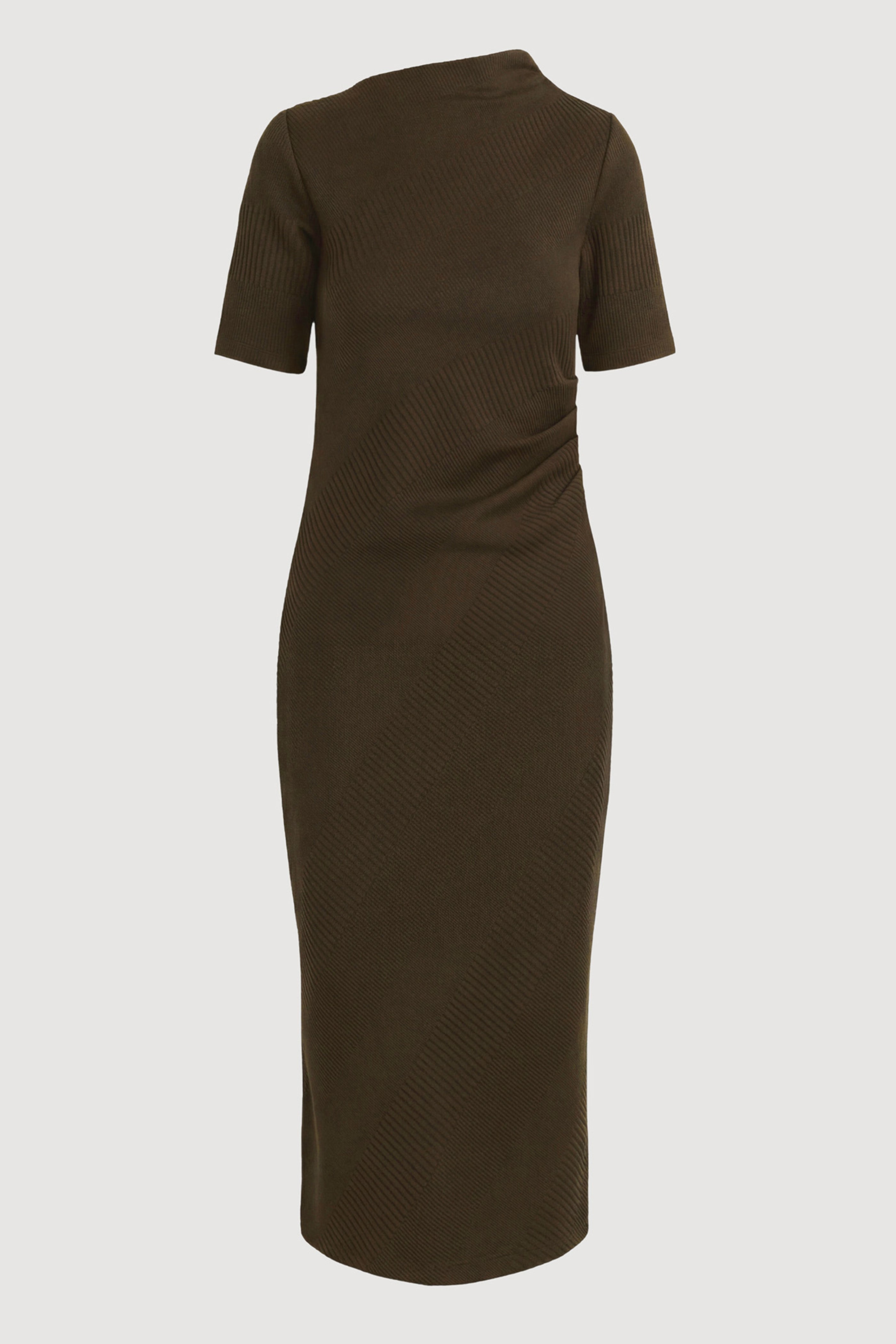 Evie Ribbed-Knit Jersey Dress (Petite)