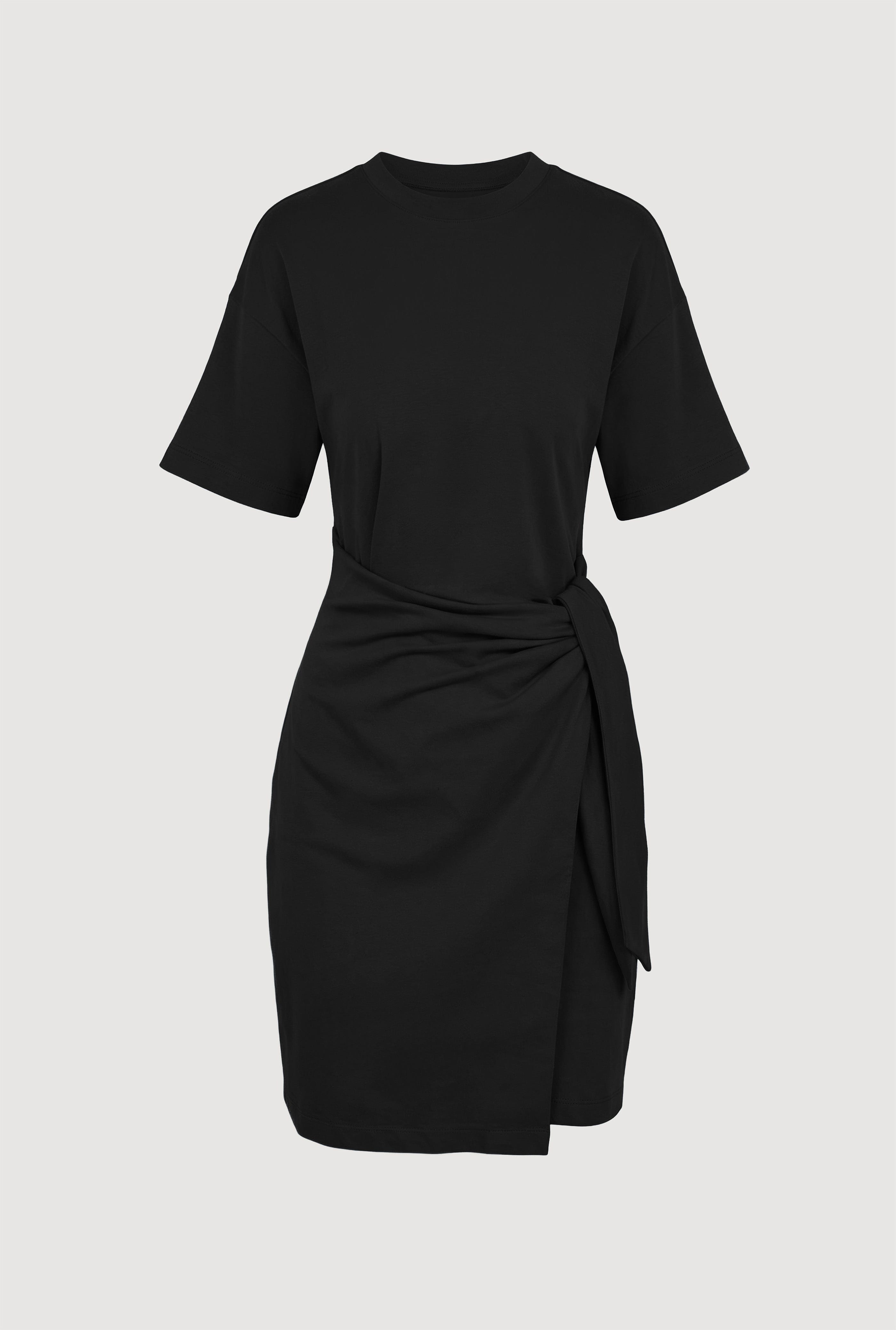 Fallon Organic Cotton T-Shirt Wrap Dress