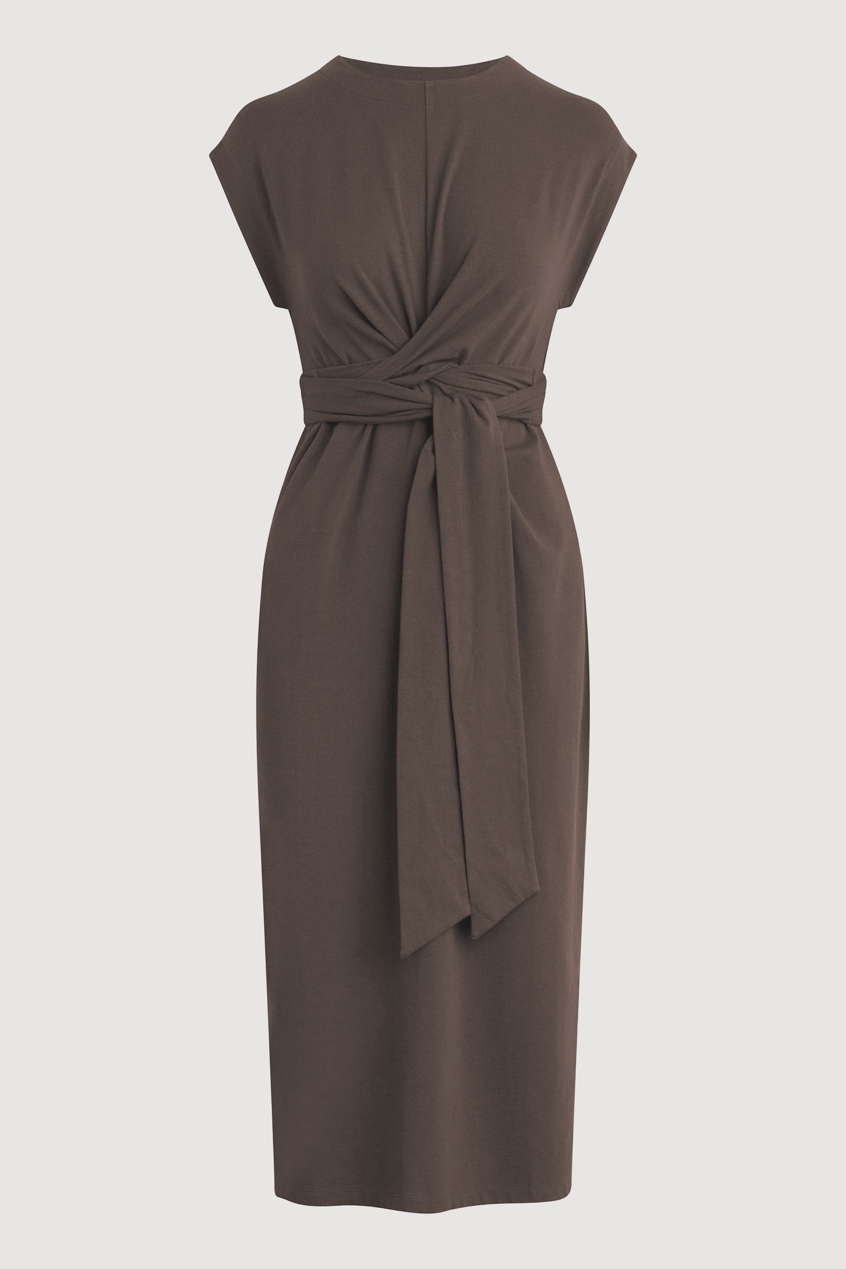 Fei Tie-Front Organic Cotton Dress