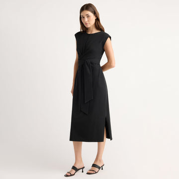 Fei Tie-Front Organic Cotton Dress