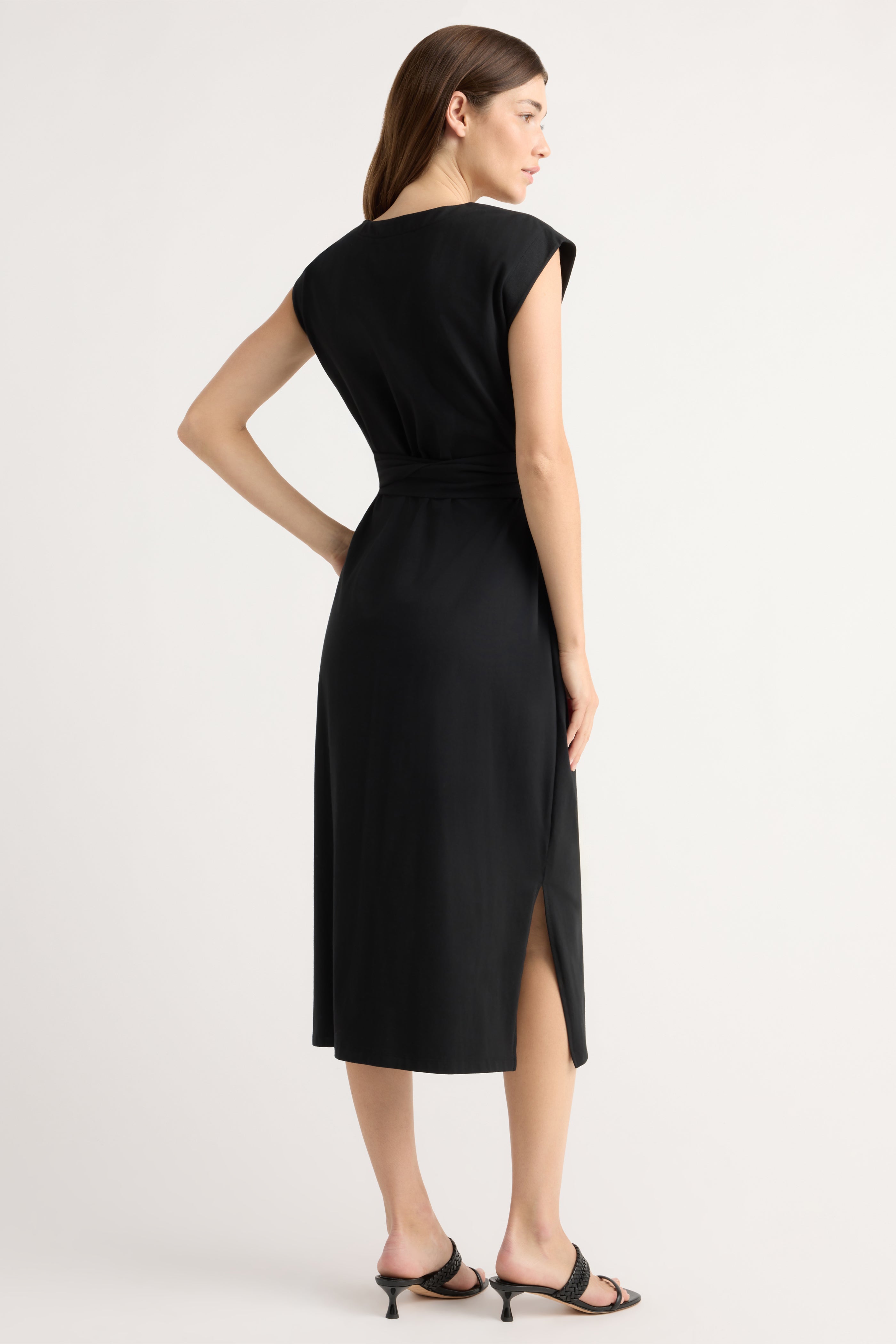 Fei Tie-Front Organic Cotton Dress
