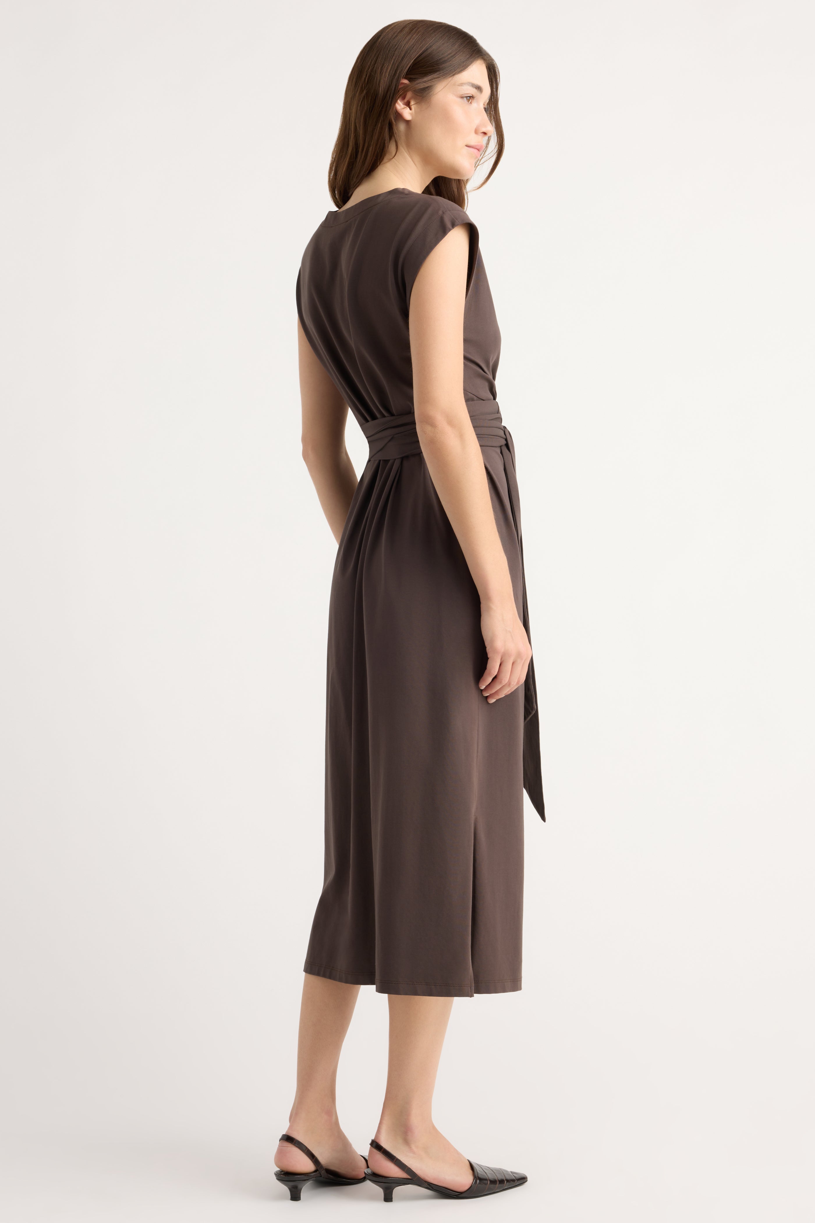 Fei Tie-Front Organic Cotton Dress