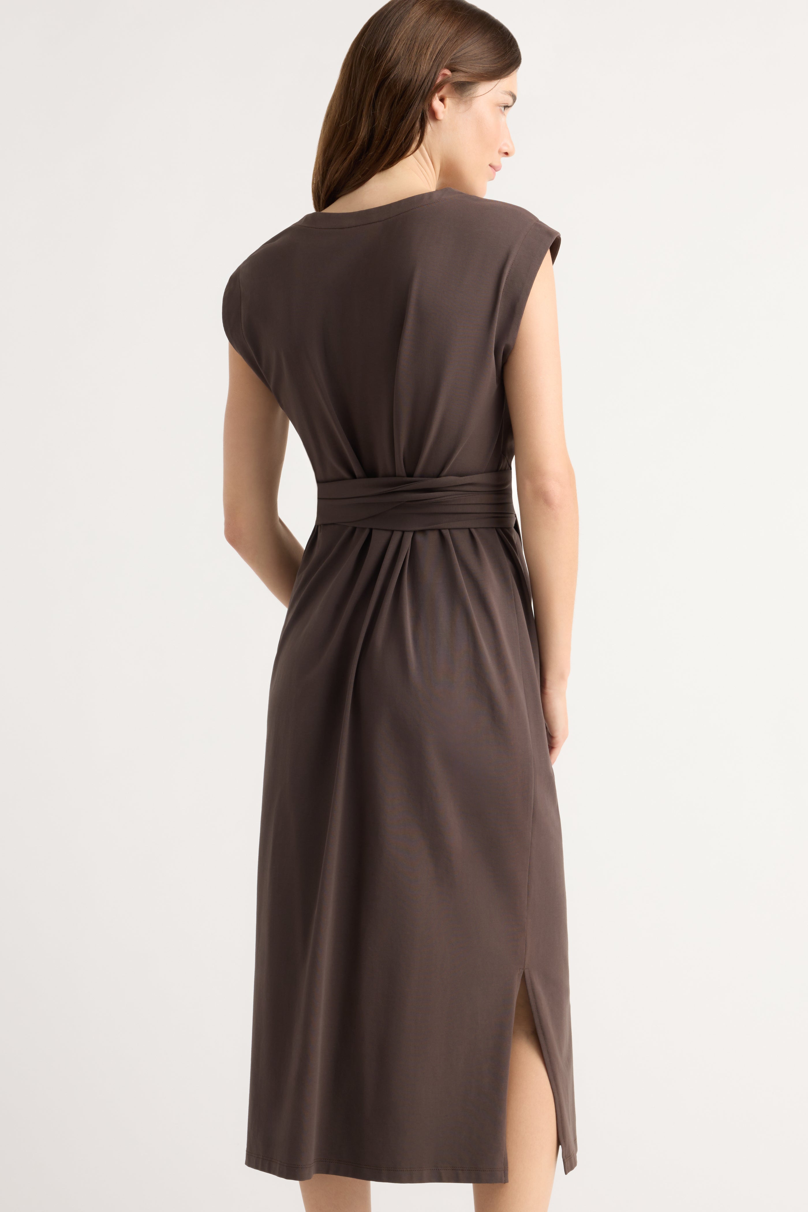 Fei Tie-Front Organic Cotton Dress