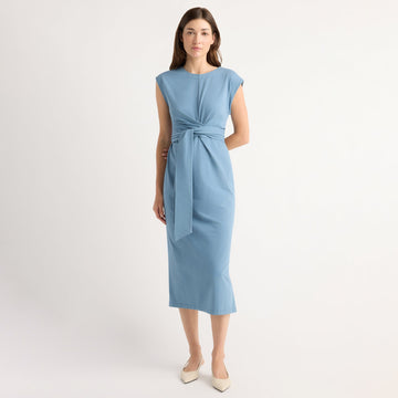Fei Tie-Front Organic Cotton Dress