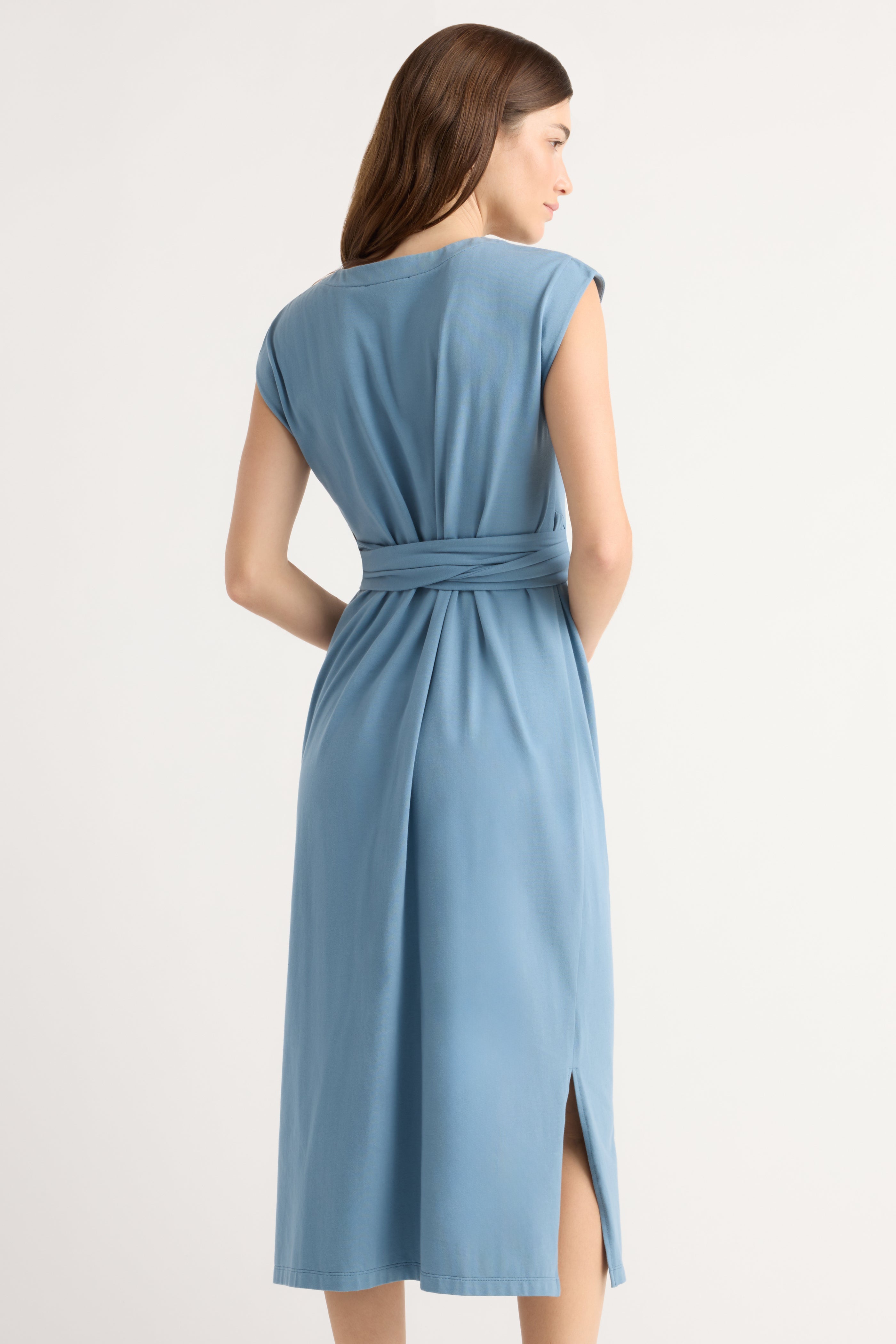 Fei Tie-Front Organic Cotton Dress